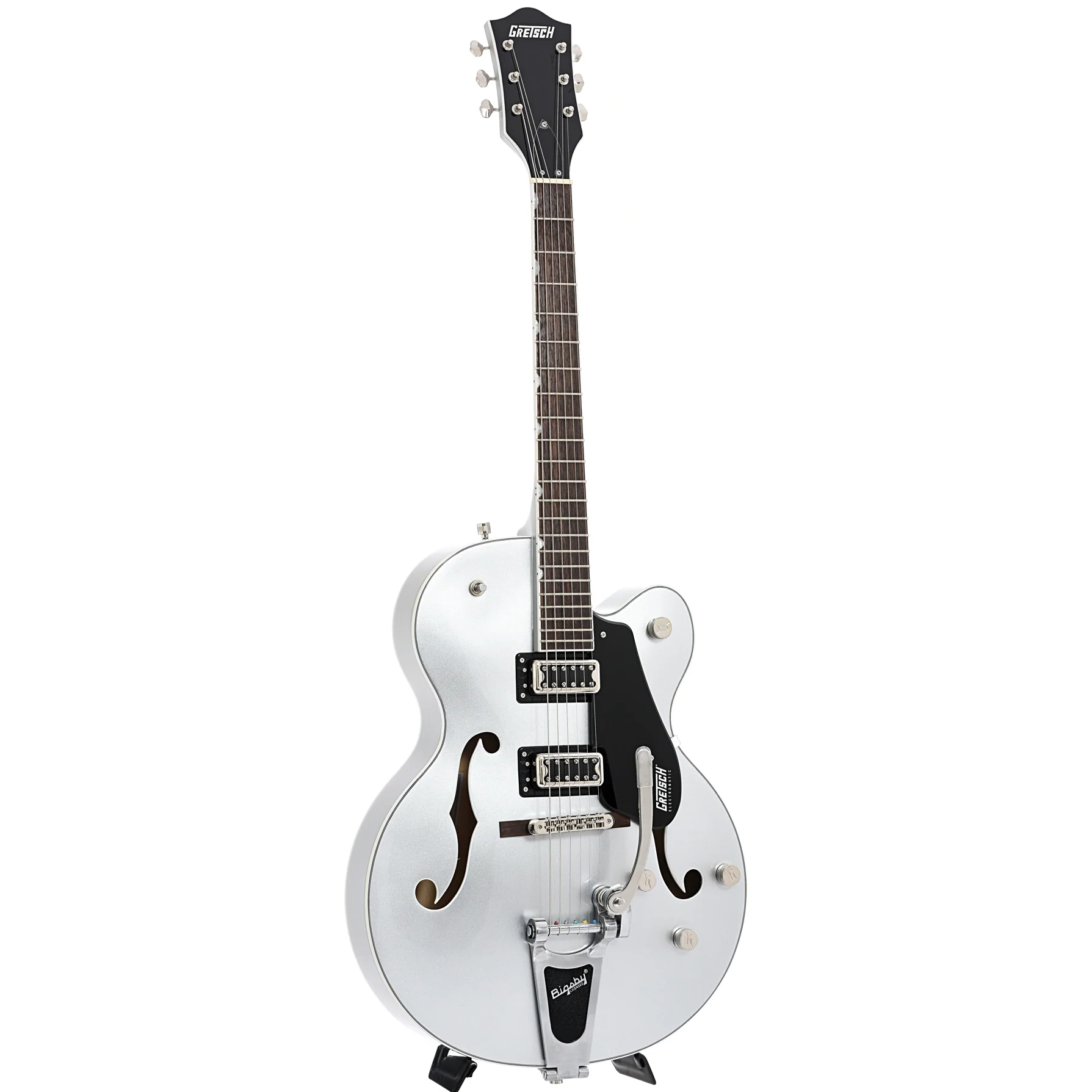 Gretsch G5420T Electromatic Classic Hollowbody Electric Guitar, Airline Silver - Image 11