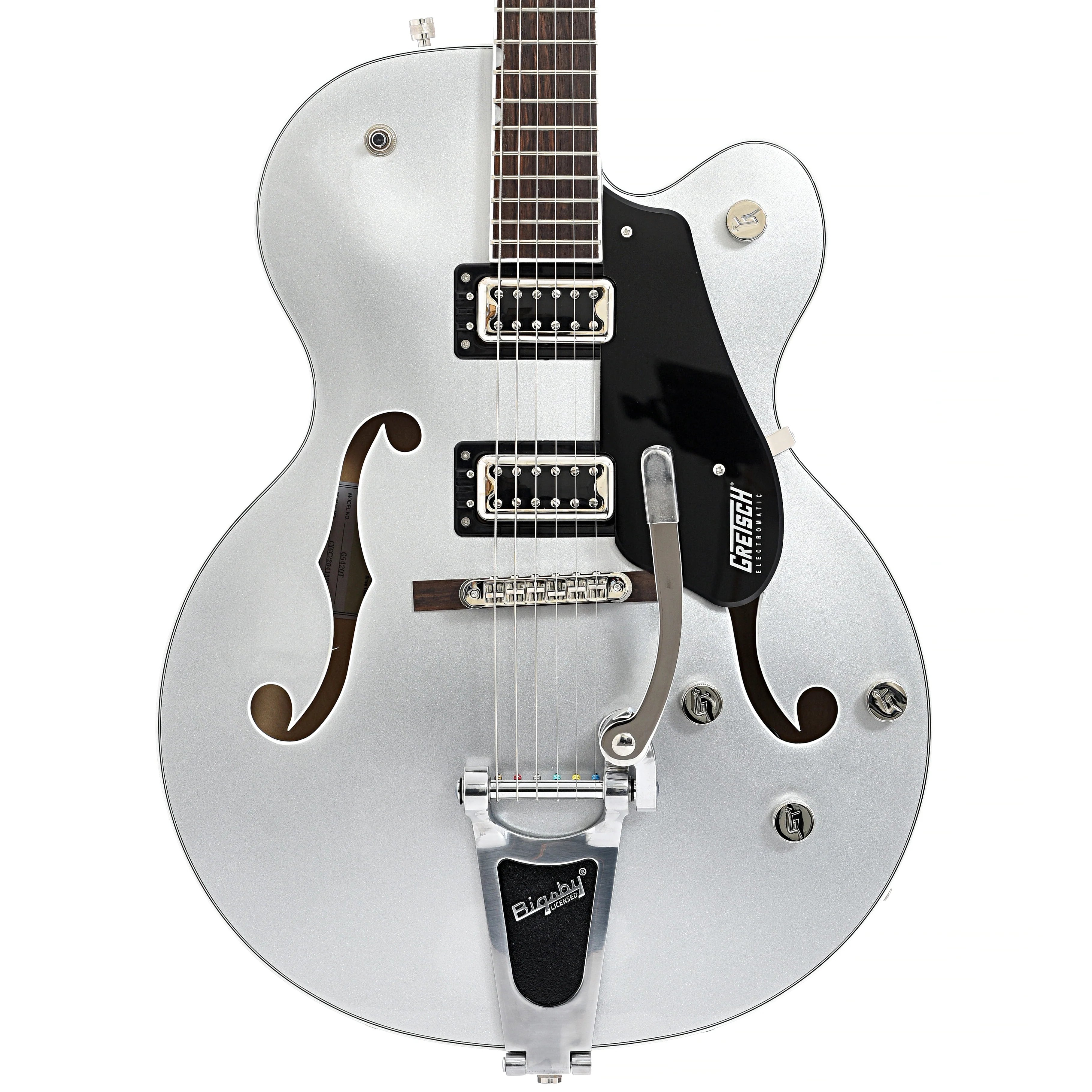 Gretsch G5420T Electromatic Classic Hollowbody Electric Guitar, Airline Silver - Image 2