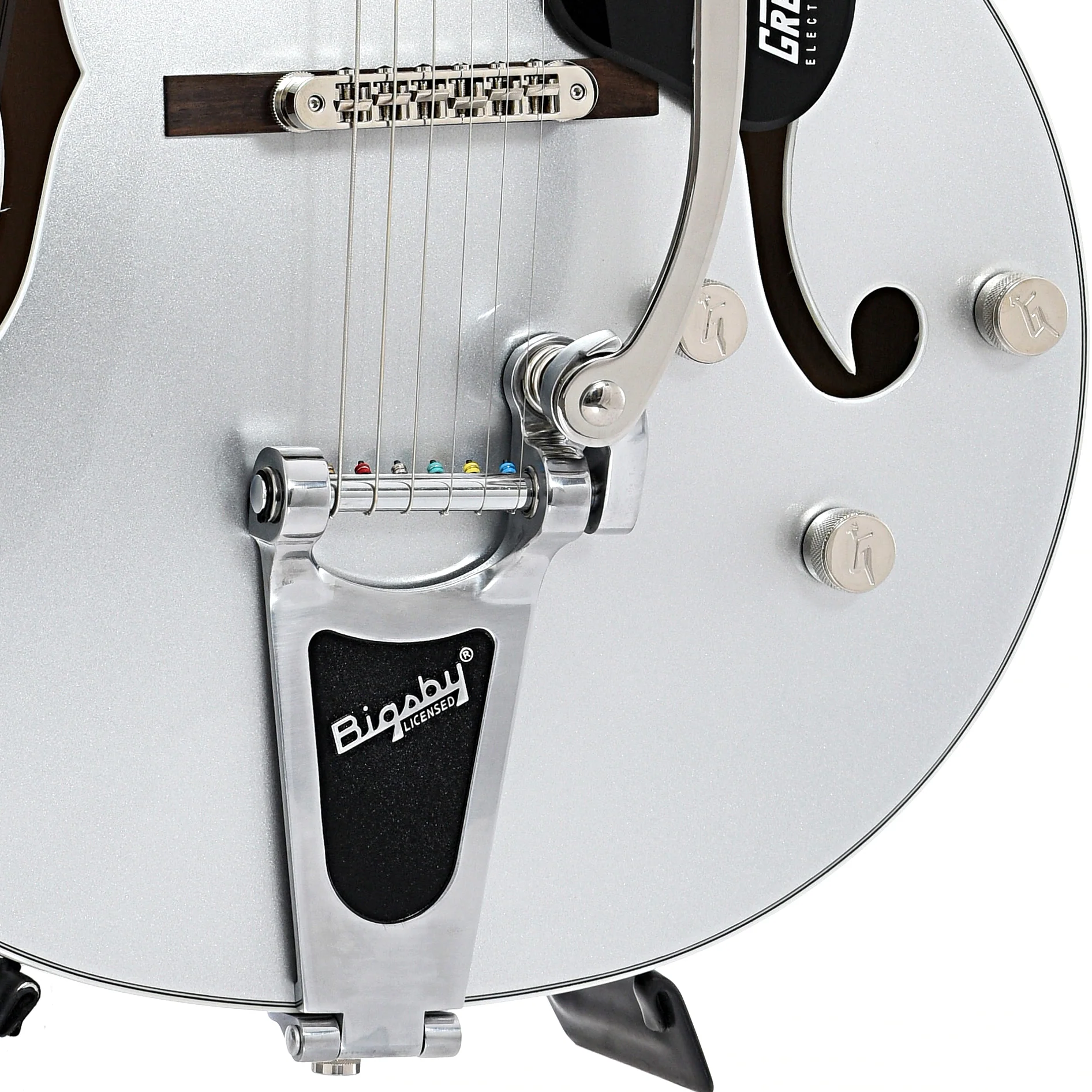 Gretsch G5420T Electromatic Classic Hollowbody Electric Guitar, Airline Silver - Image 4