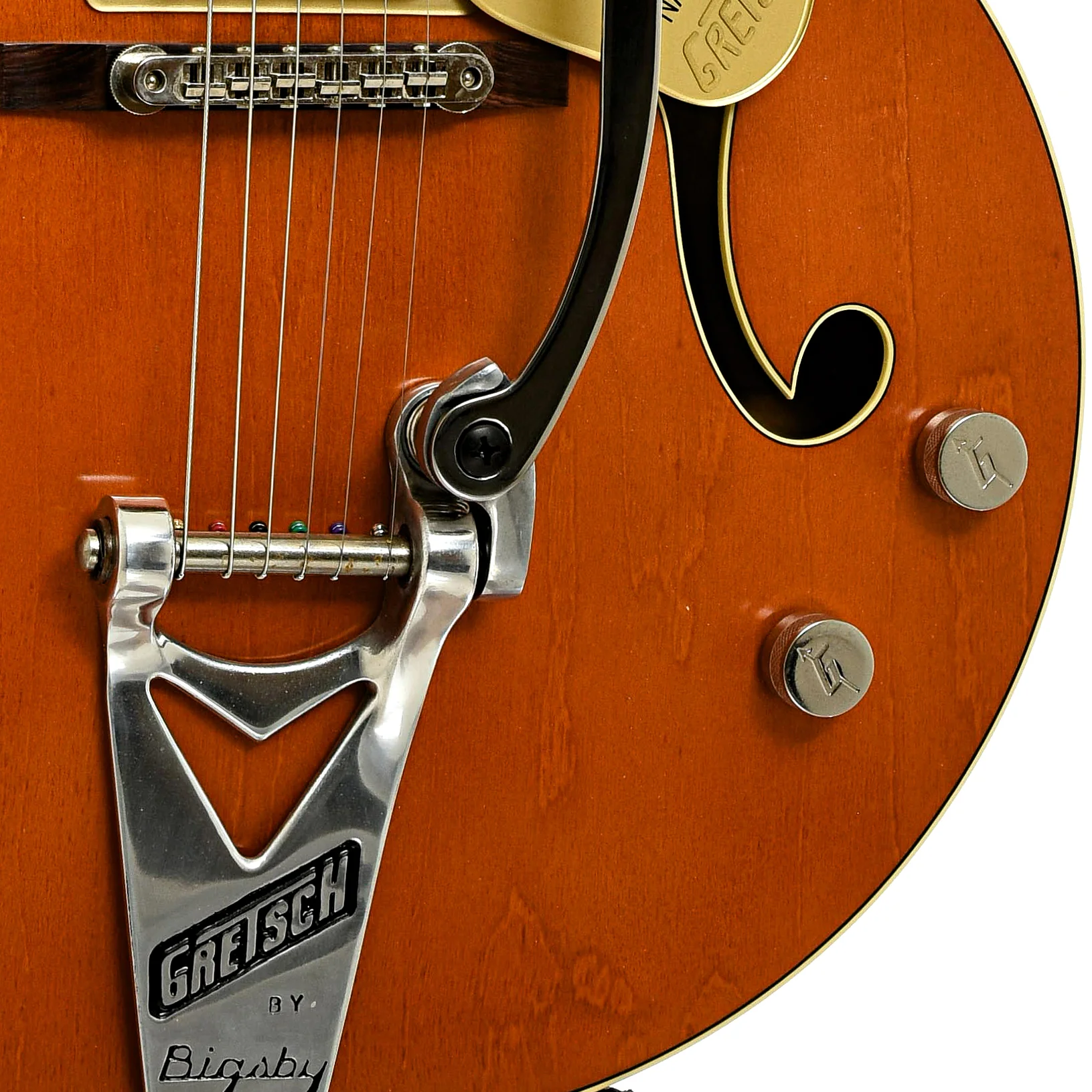 Gretsch G6120-BSNV-SMK Hollowbody Electric Guitar (2019) - Image 5