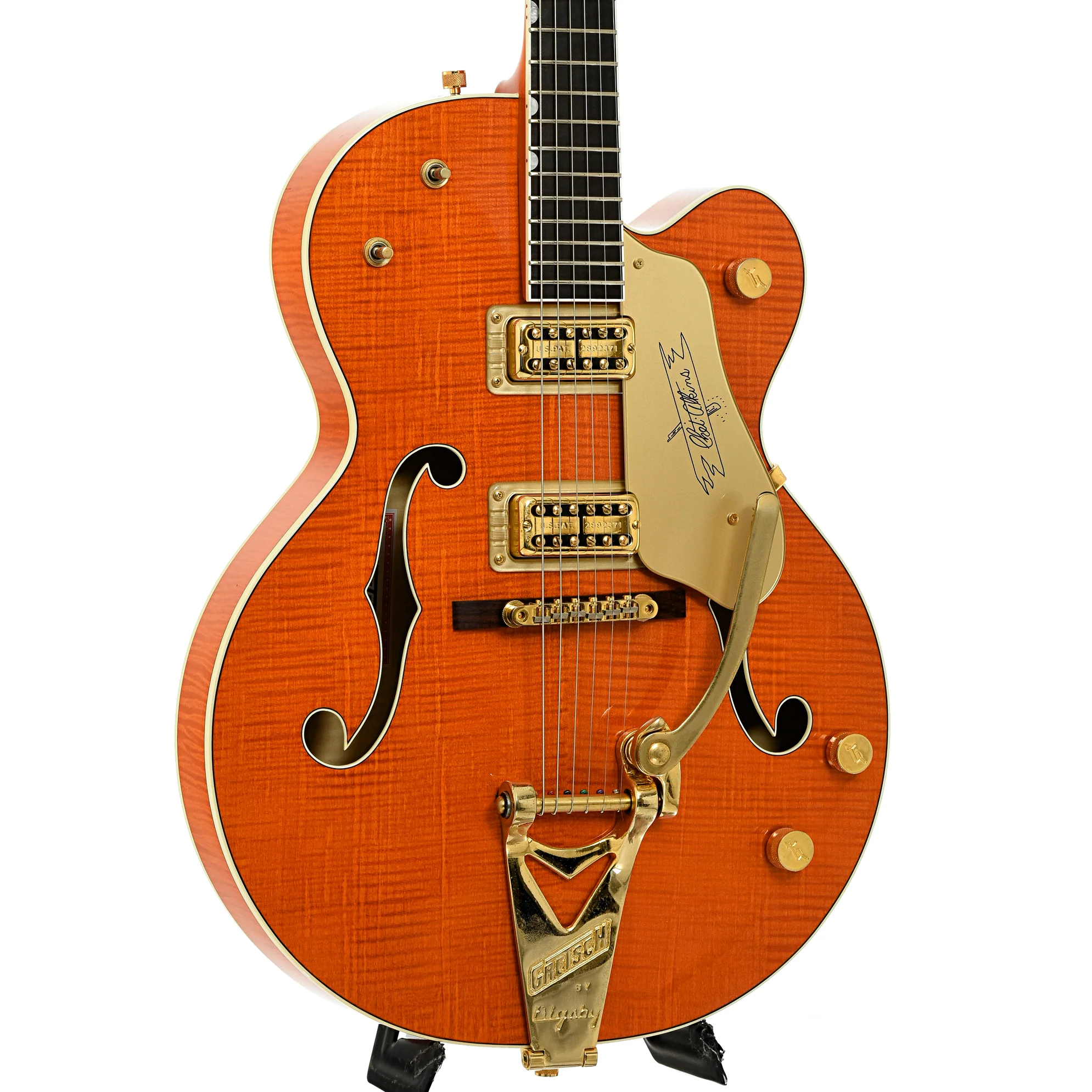 Gretsch G6120TM Hollowbody Electric Guitar (2011) - Image 4