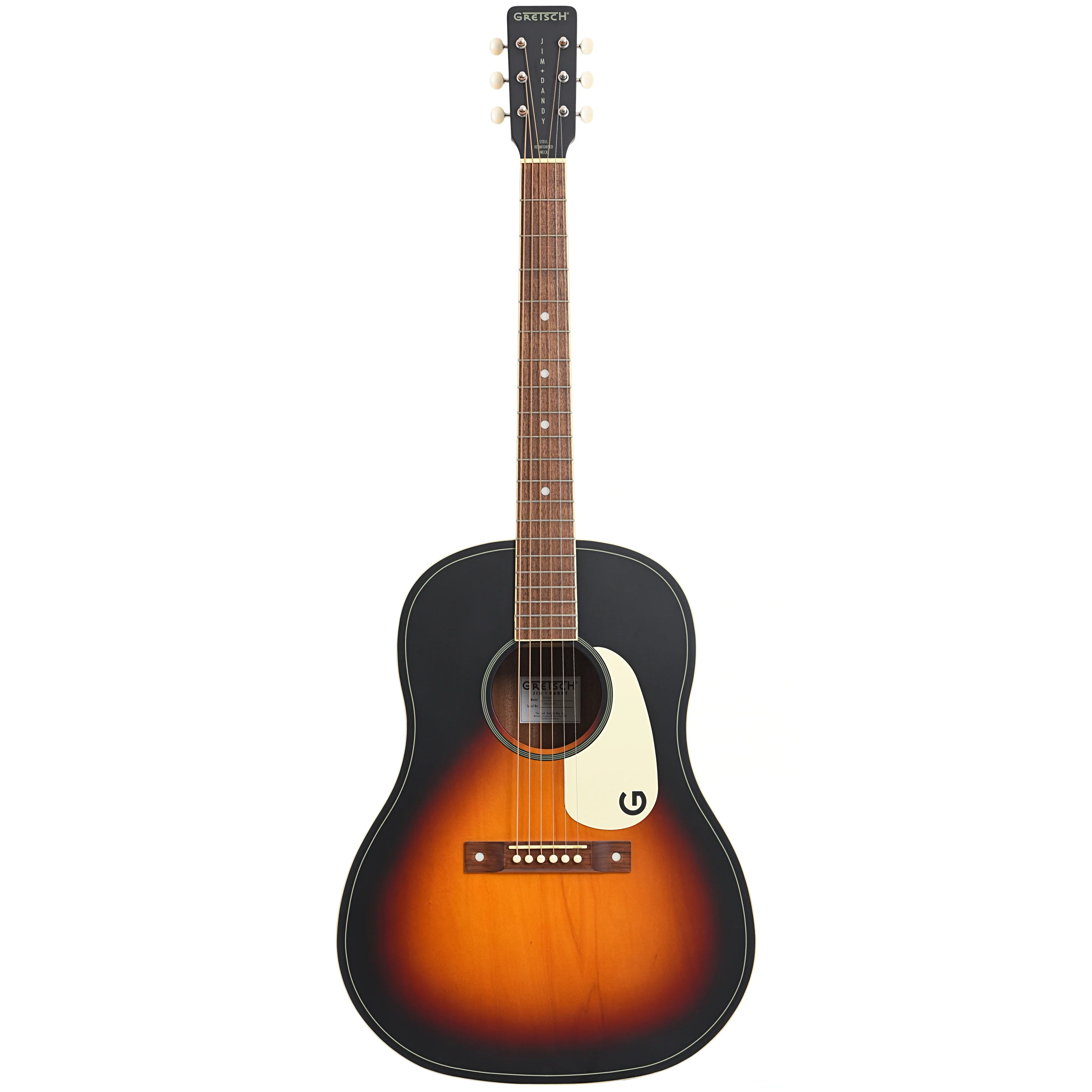 Gretsch Jim Dandy Dreadnought Acoustic Guitar, Rex Burst - Image 13