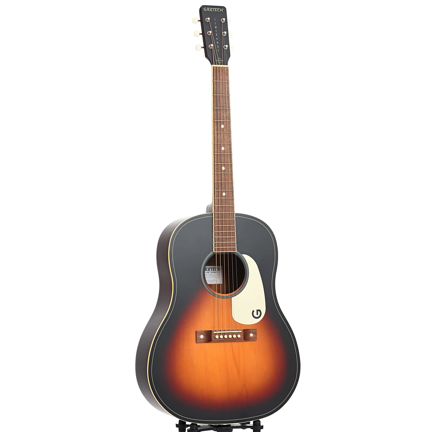 Gretsch Jim Dandy Dreadnought Acoustic Guitar, Rex Burst - Image 3