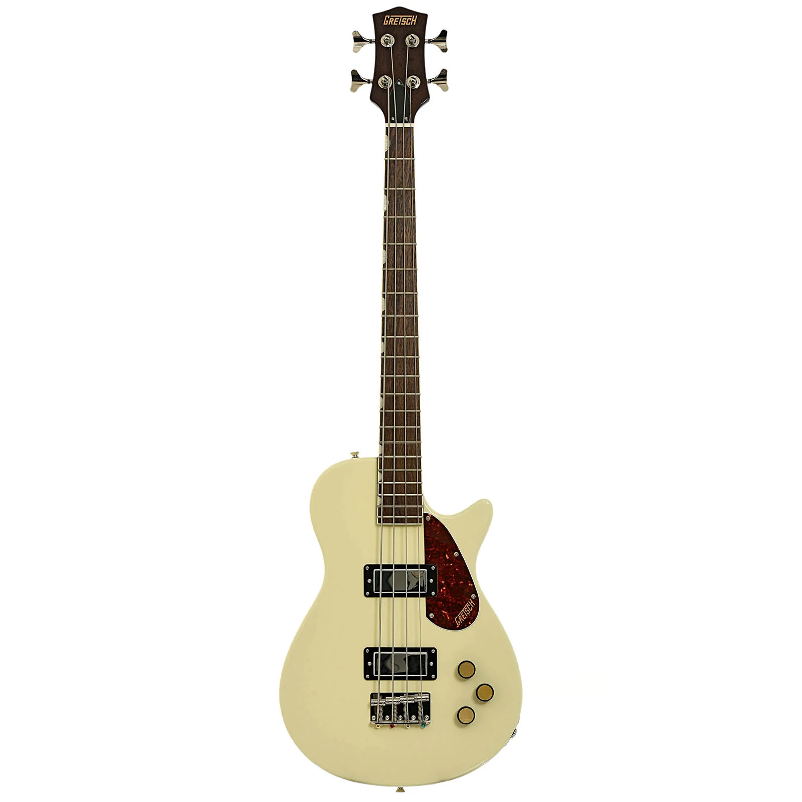 Gretsch Streamliner Jet Club Electric Bass Guitar, Vintage White - Image 13