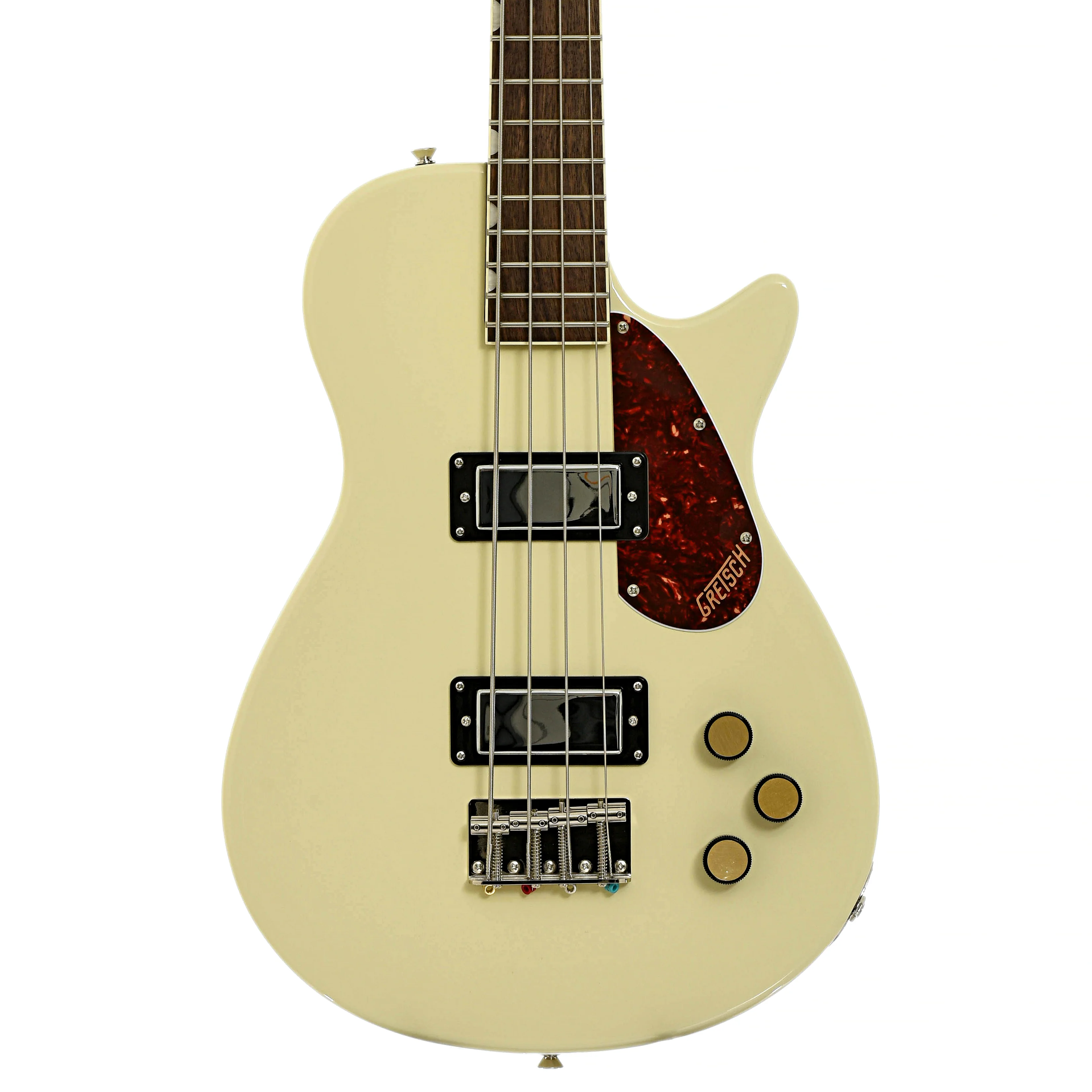 Gretsch Streamliner Jet Club Electric Bass Guitar, Vintage White - Image 2