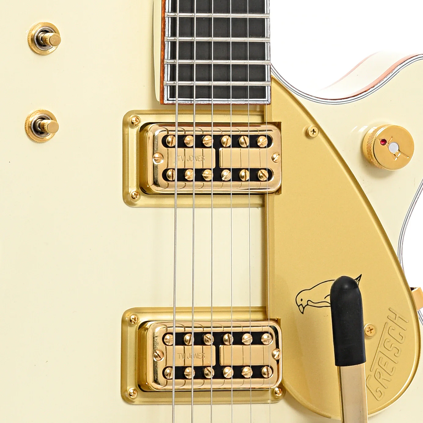 Gretsch G6134T-58 White Penguin Electric Guitar (2020) - Image 5