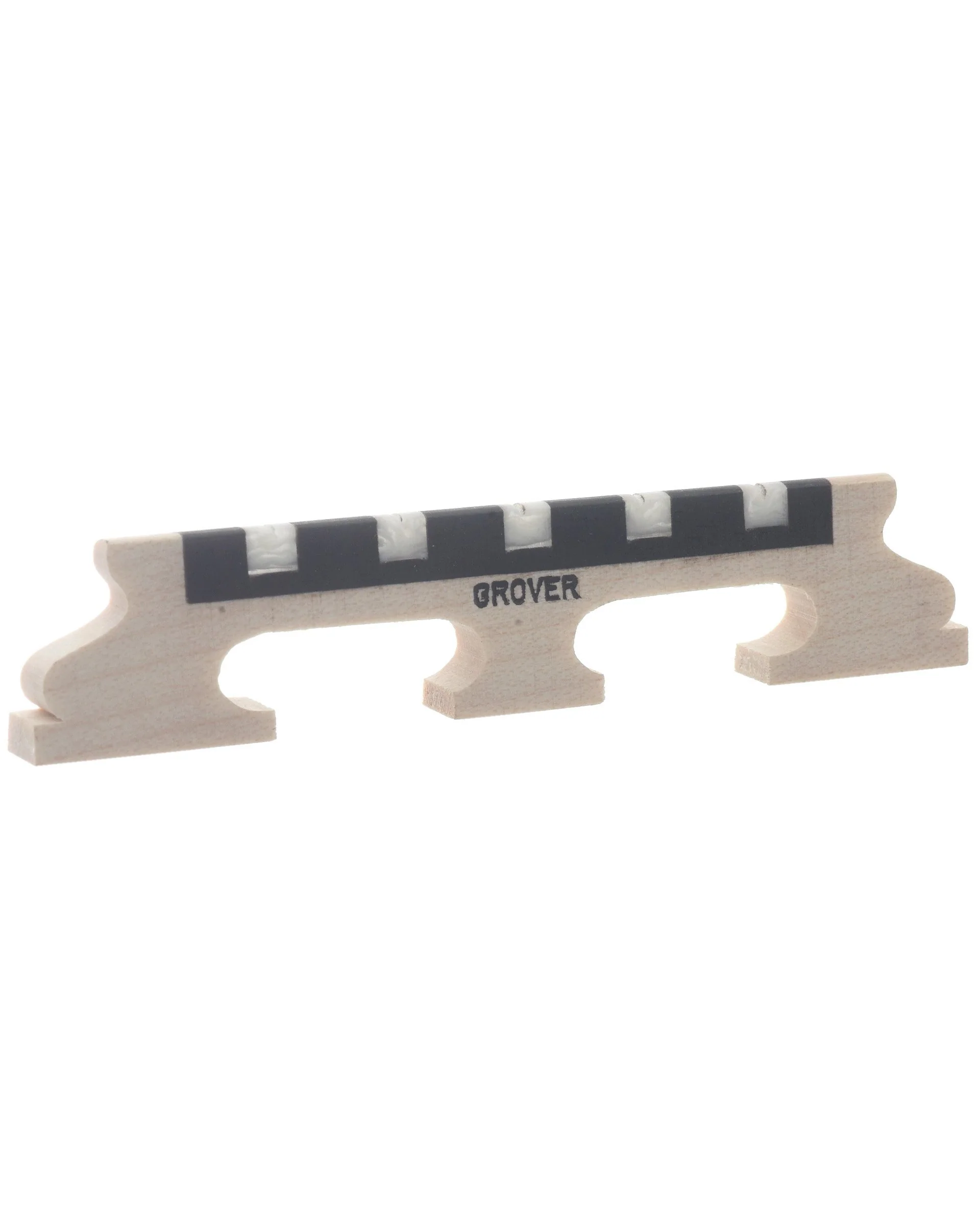 Grover Acousticraft 5-String Banjo Bridge, 5/8" Maple - Image 2
