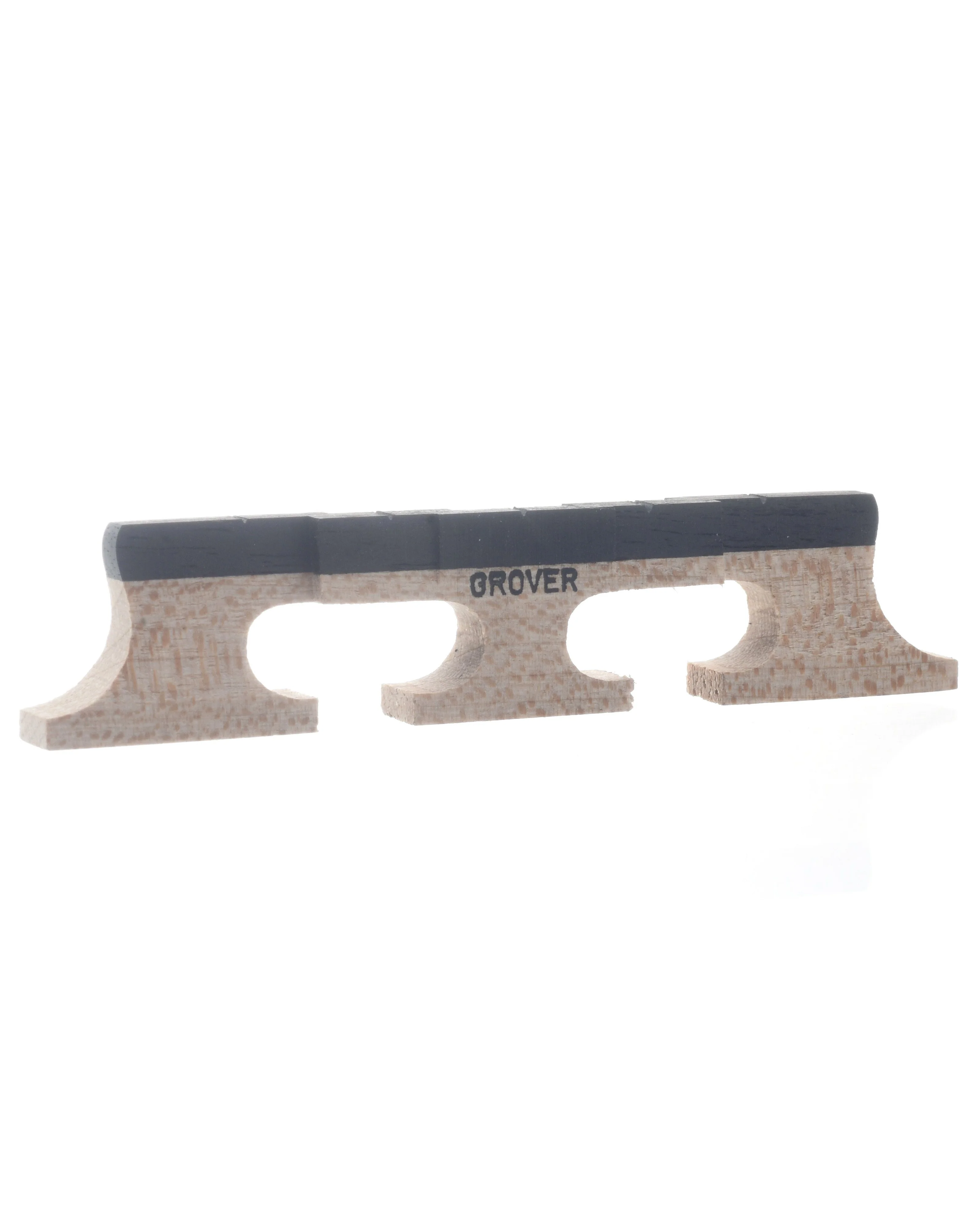 Grover Tune-Kraft Compensated 5-String Banjo Bridge, 5/8" Maple - Image 2