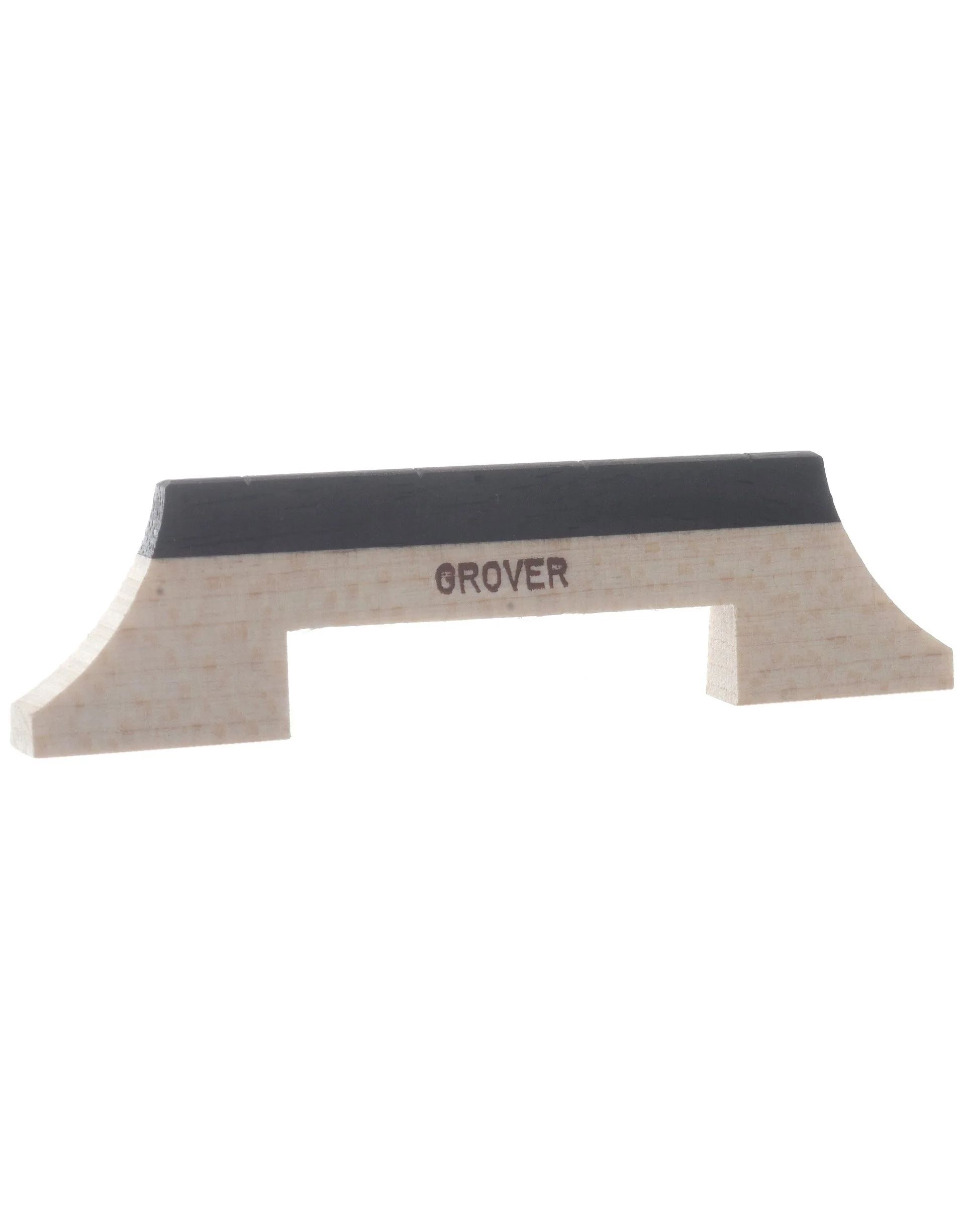 Grover Leader 4-String Banjo Bridge, 5/8" Maple - Image 2