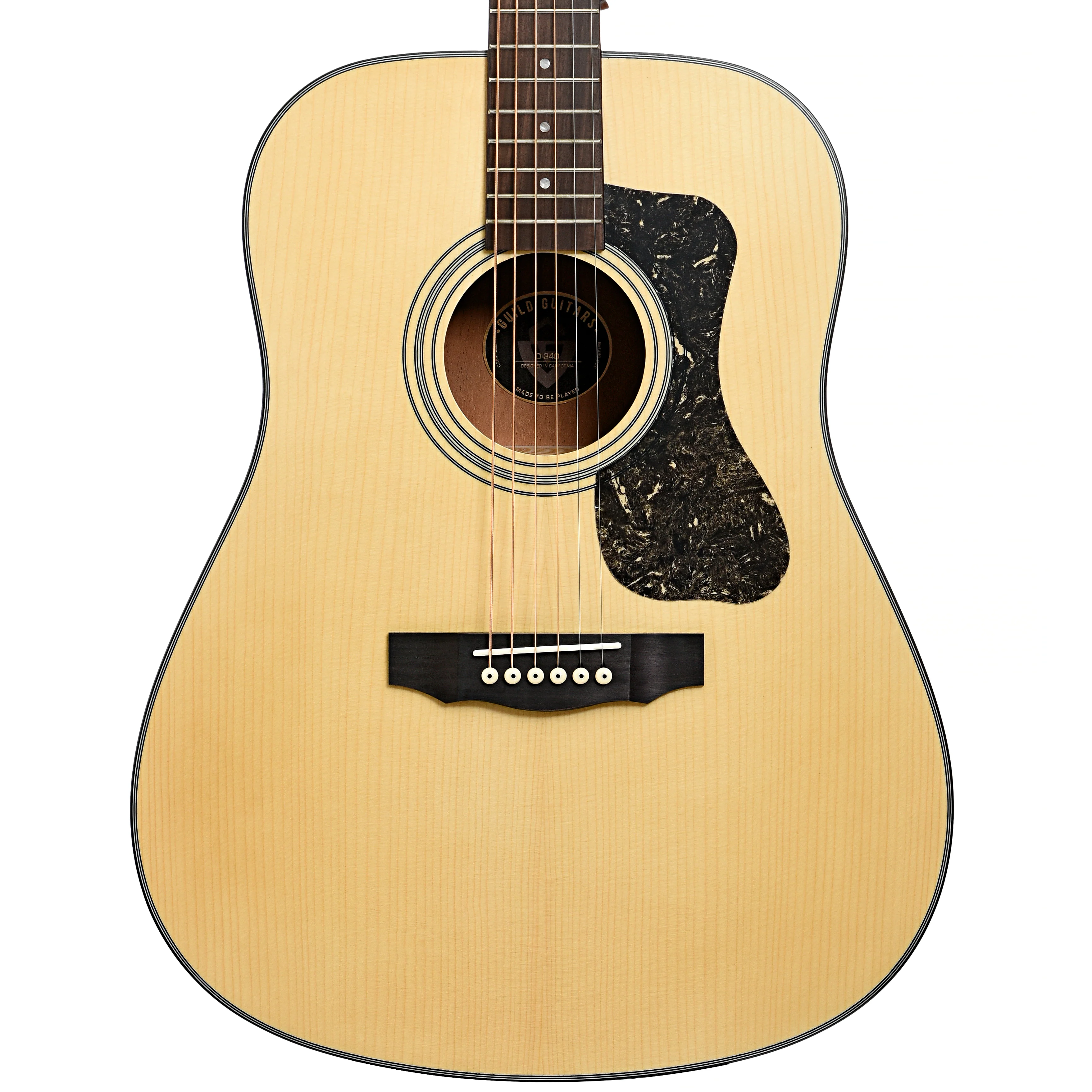 Guild D-340 Dreadnought Acoustic Guitar - Image 2
