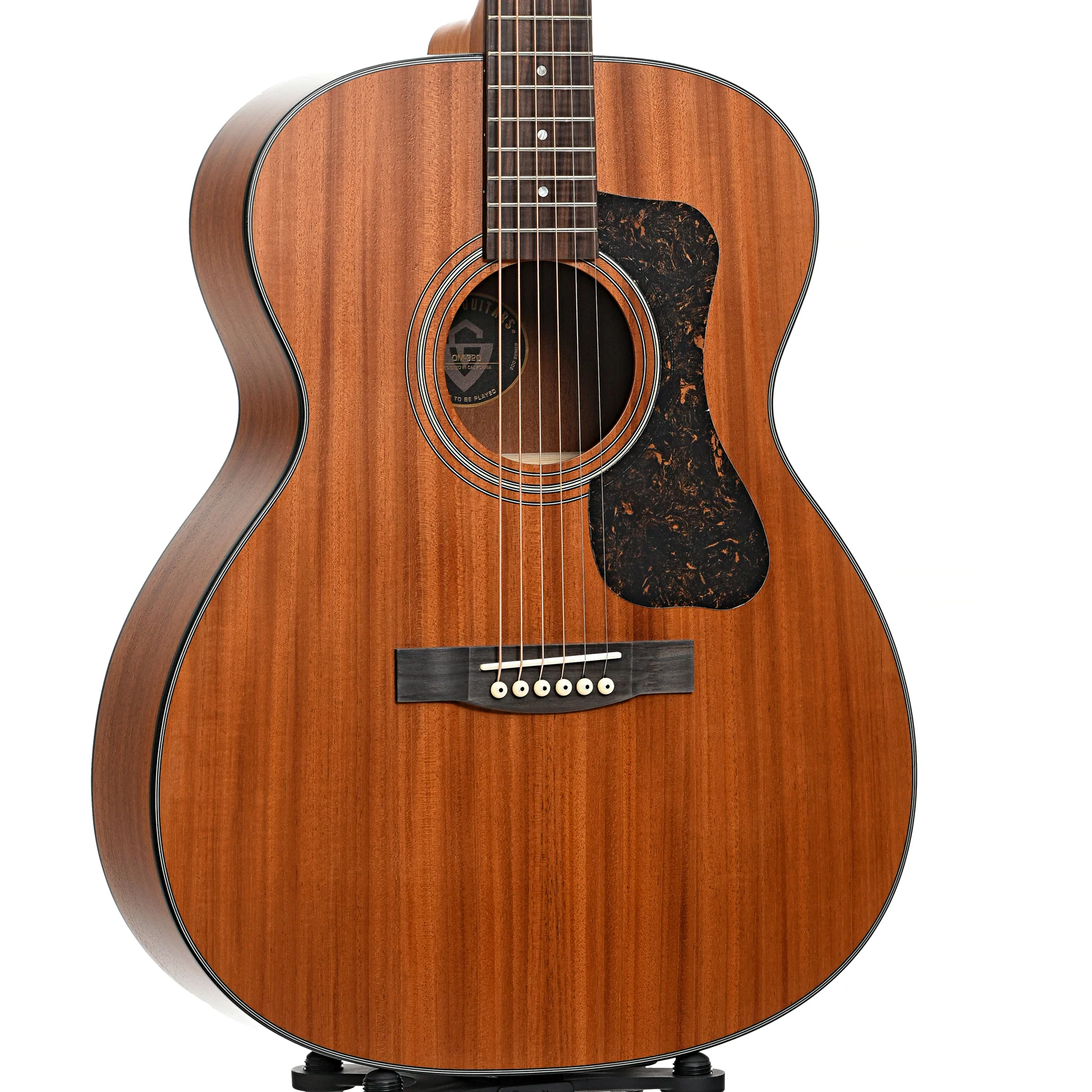 Guild OM-320 Acoustic Guitar - Image 4