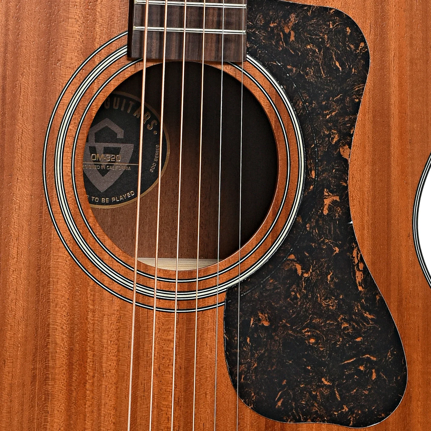 Guild OM-320 Acoustic Guitar - Image 6