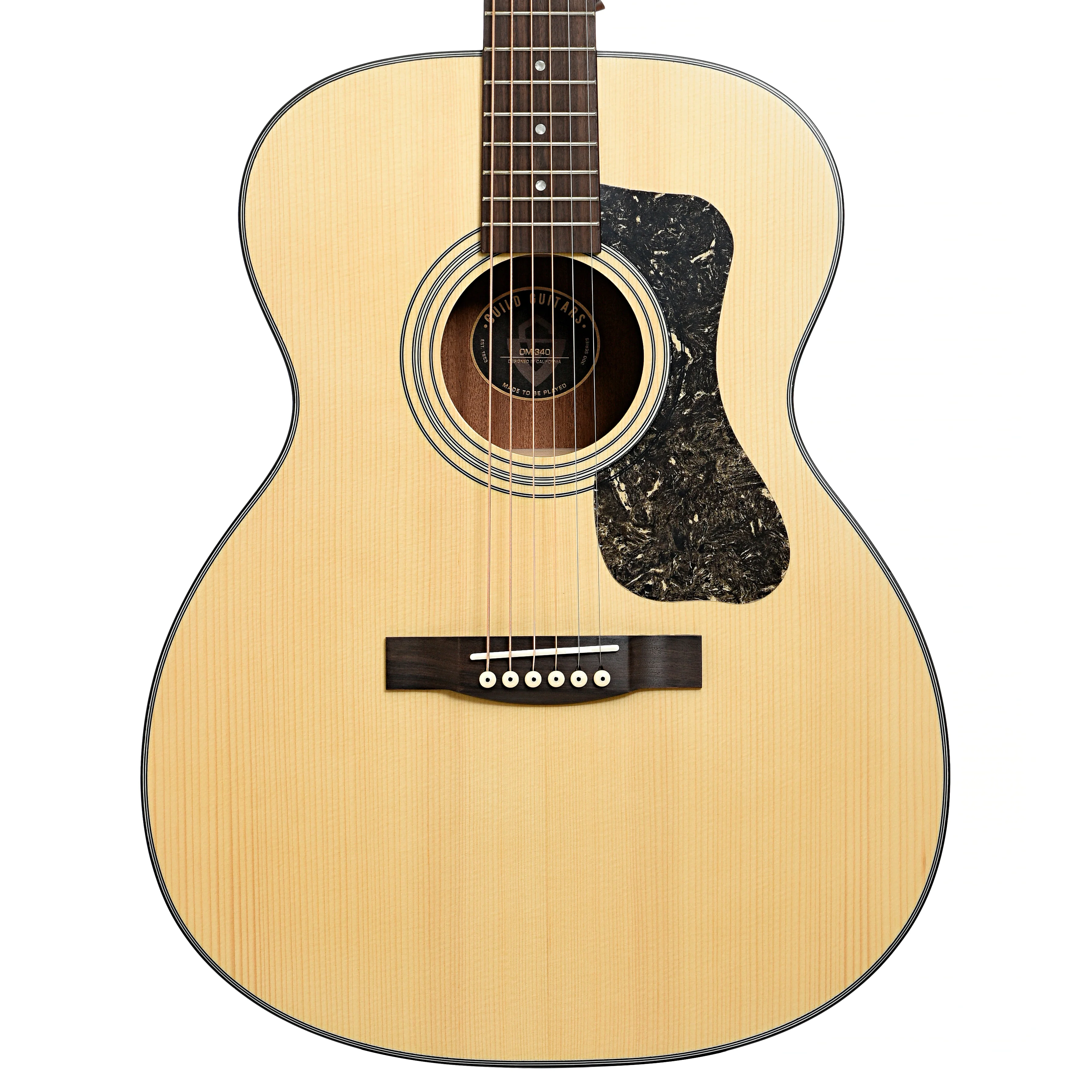 Guild OM-340 Acoustic Guitar - Image 2