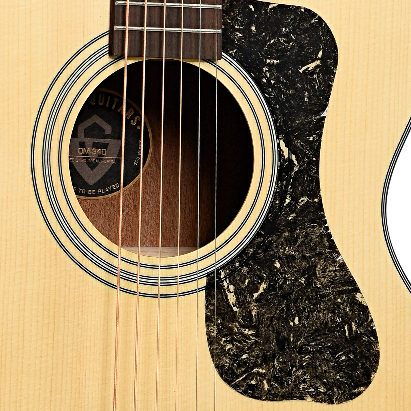Guild OM-340 Acoustic Guitar - Image 6