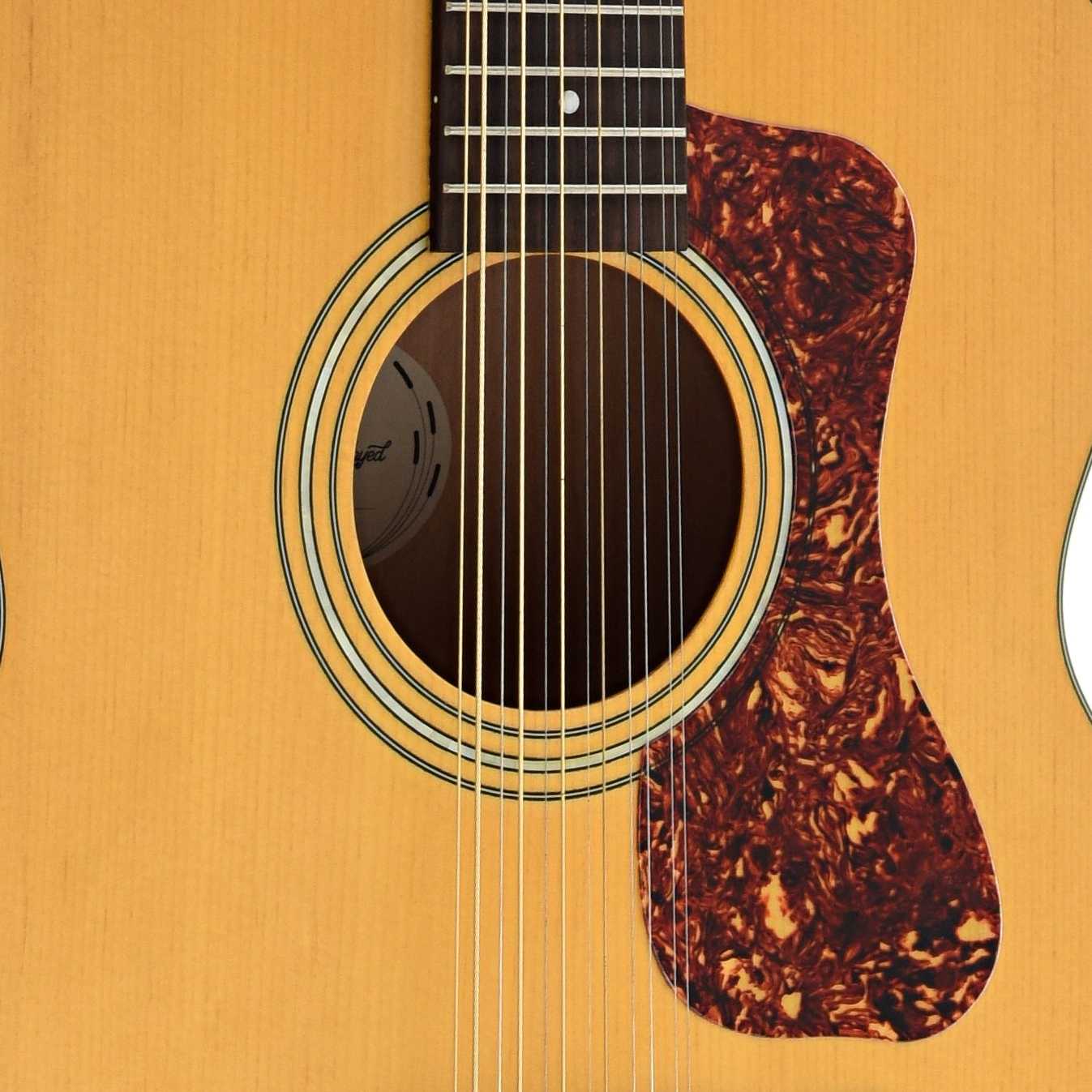 Guild F-2512E Maple 12-String Acoustic-Electric Guitar - Image 7