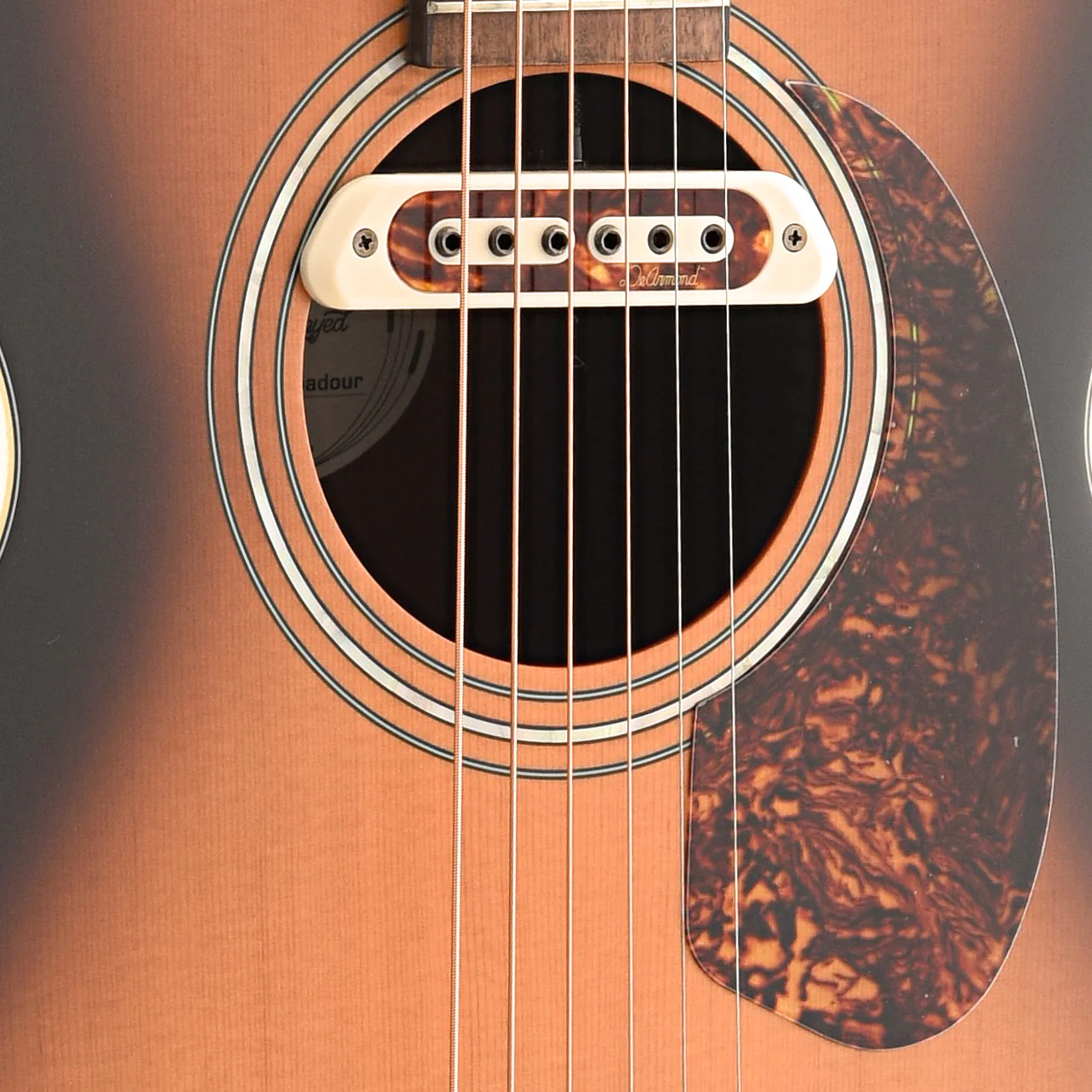 Guild M240E Acoustic-Electric Guitar & Gigbag - Image 5