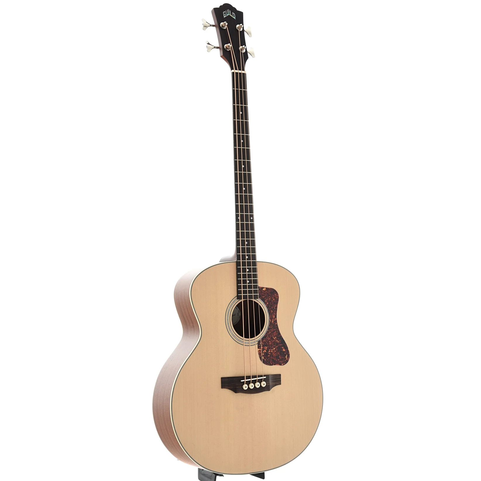 Guild B-240E Acoustic-Electric Bass Guitar - Image 3