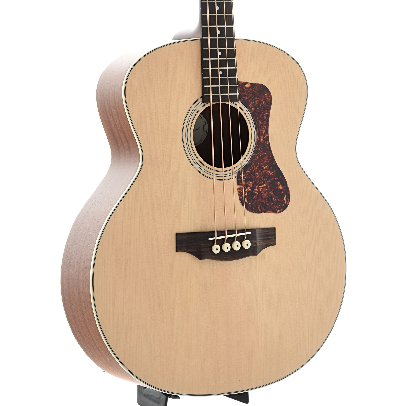 Guild B-240E Acoustic-Electric Bass Guitar - Image 4