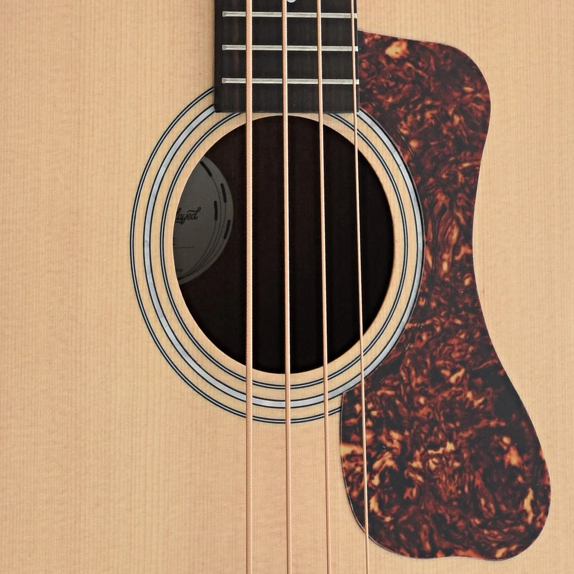Guild B-240E Acoustic-Electric Bass Guitar - Image 6