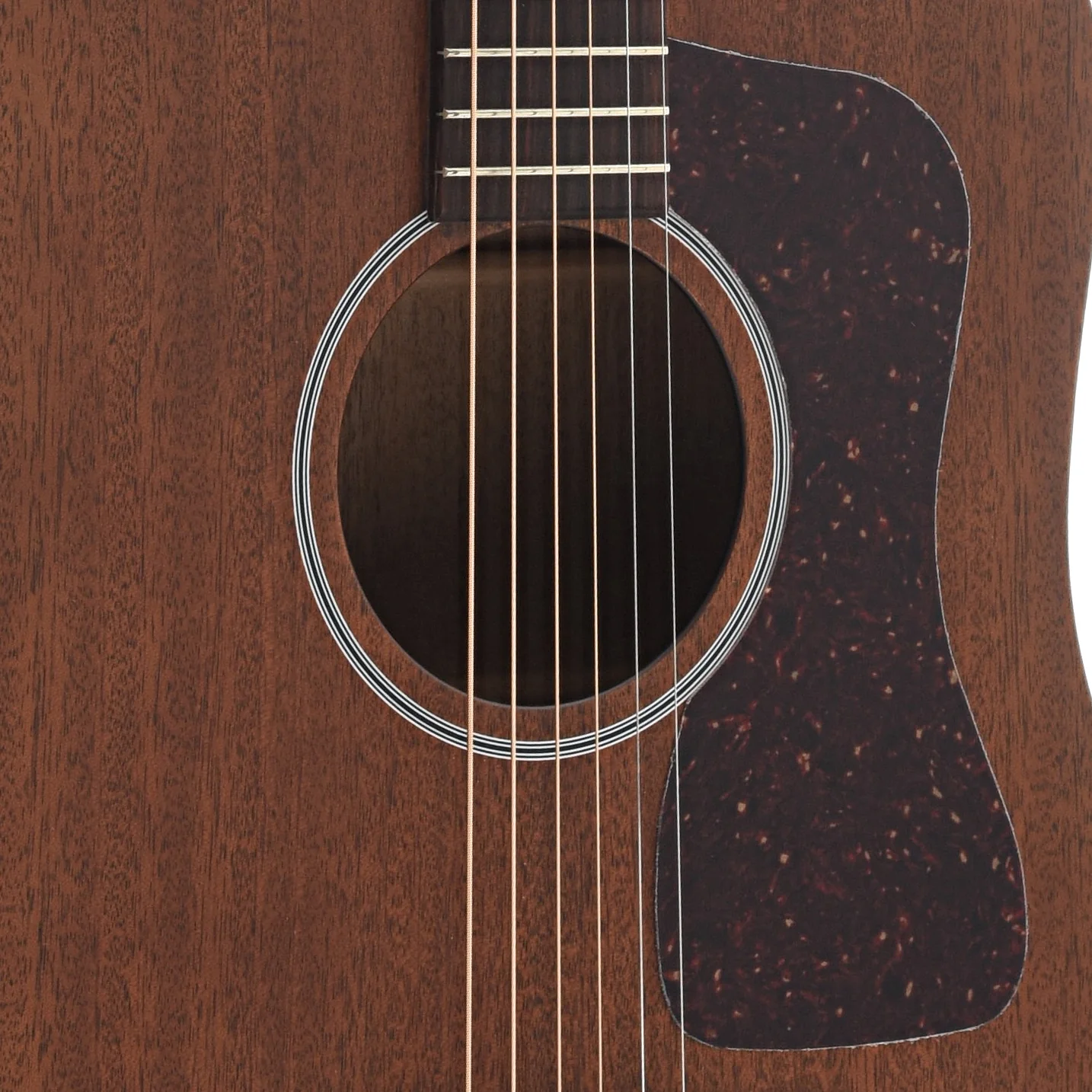 Guild D-20 Dreadnought Acoustic Guitar & Case, Natural - Image 4