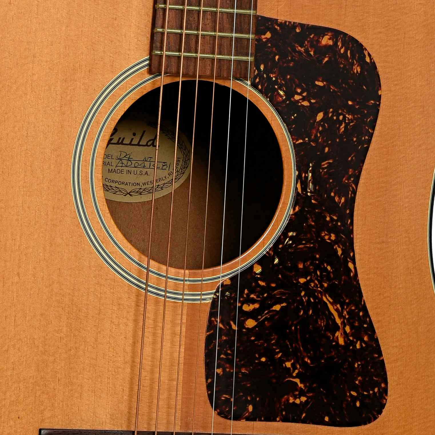 Guild D-4 Acoustic Guitar (1994) - Image 6