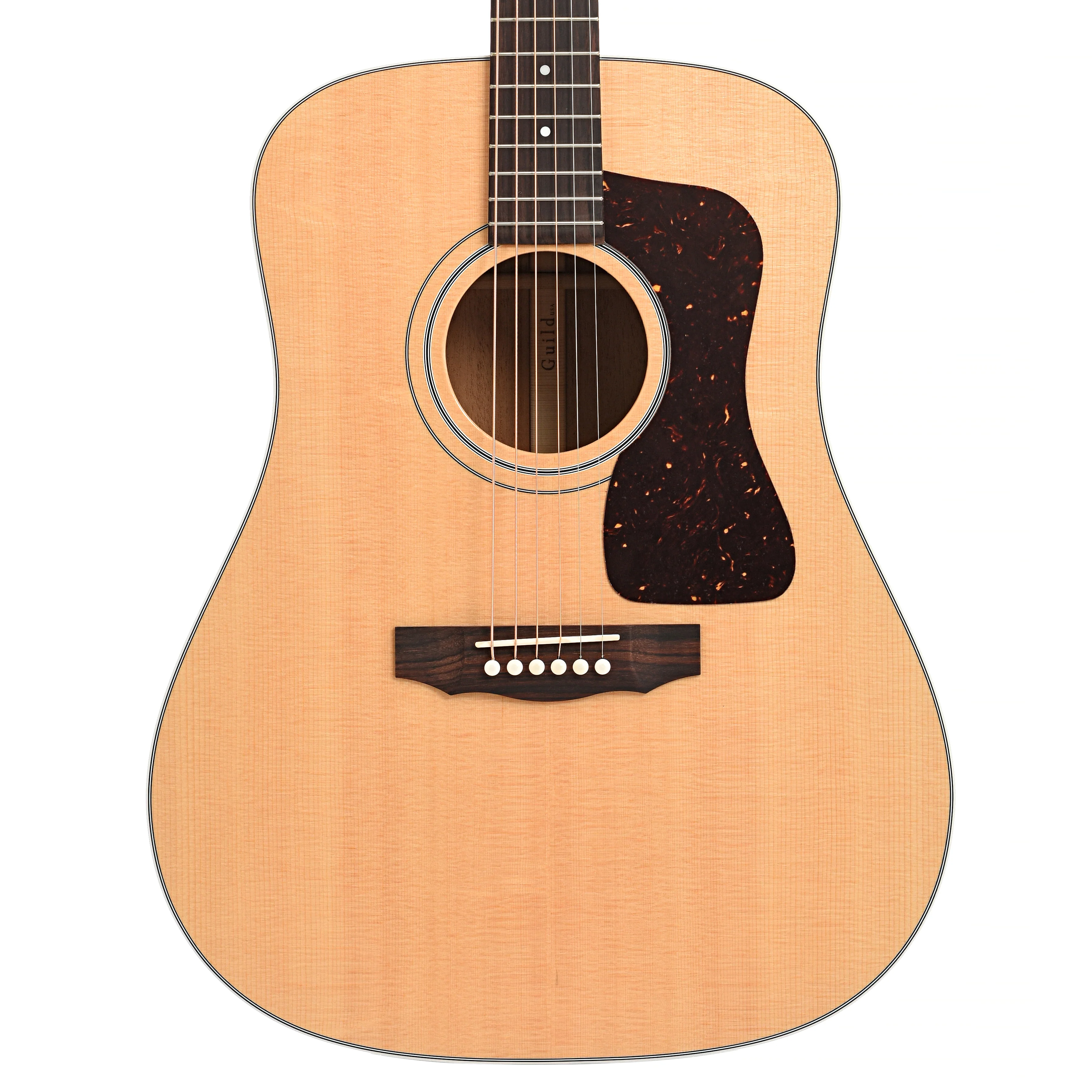 Guild D-40 Standard Dreadnought Acoustic Guitar & Case - Image 2