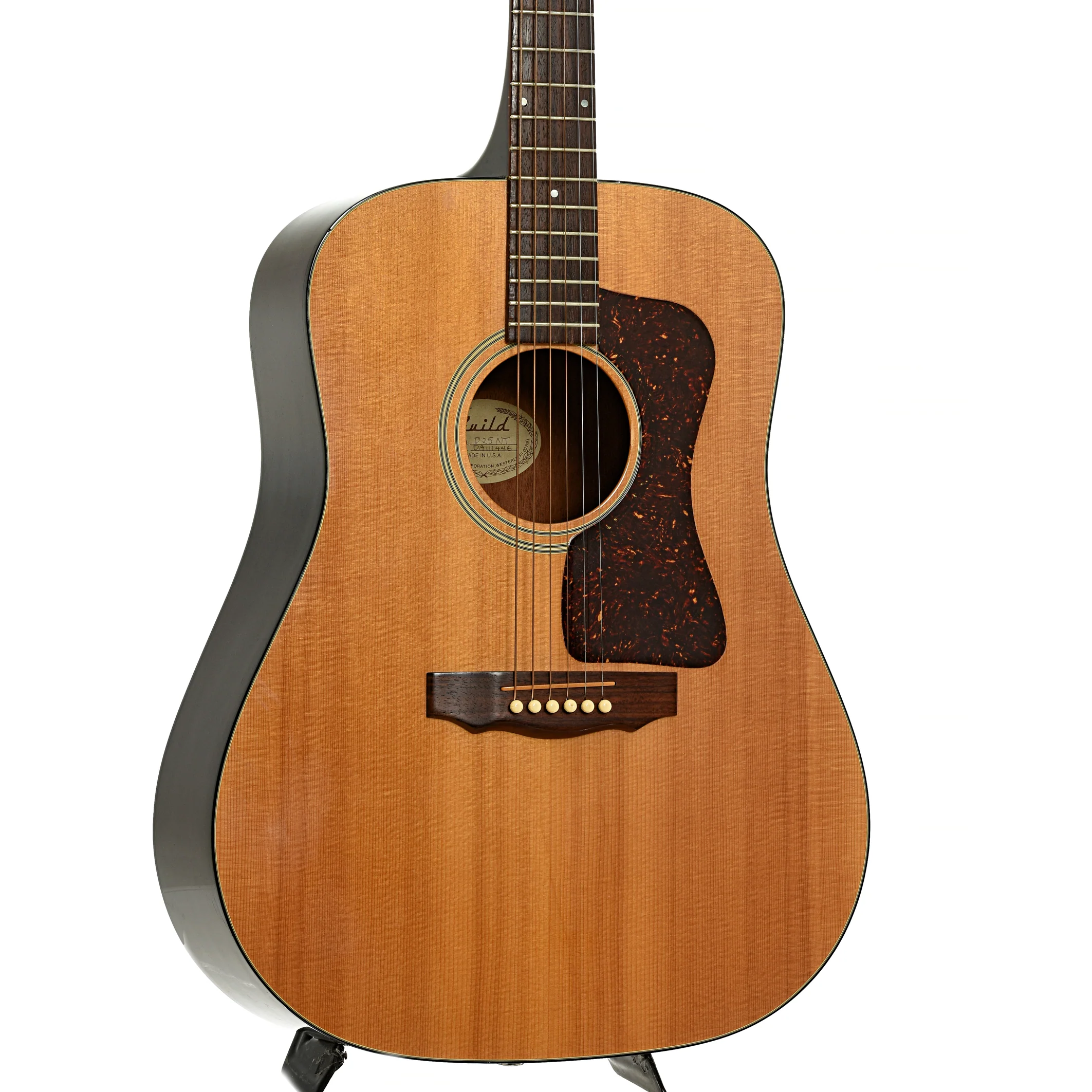 Guild D25 NT Acoustic Guitar (1988) - Image 4