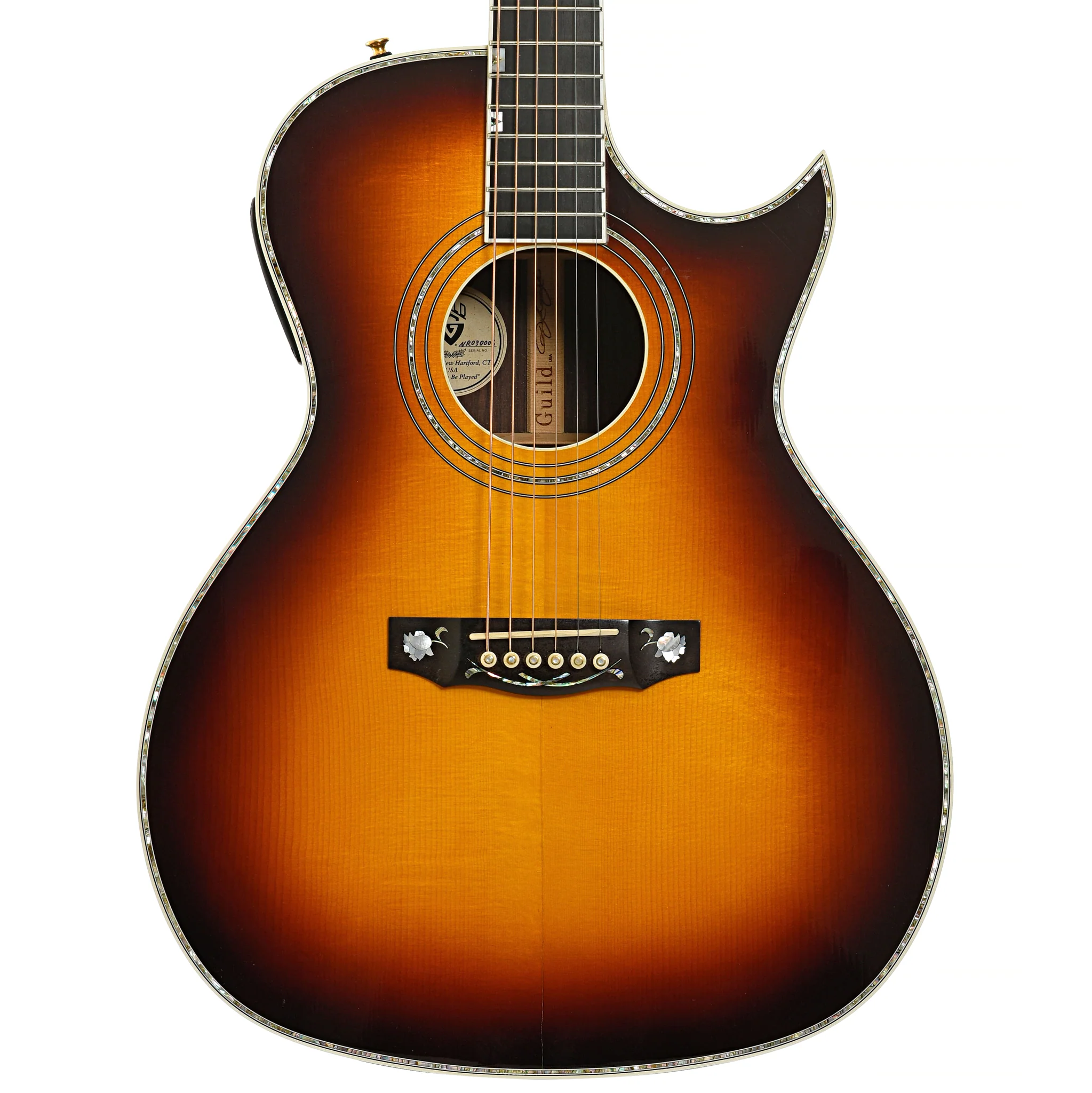 Guild DD-6RCE Doyle Dykes Signature Model Acoustic Guitar (2013) - Image 2