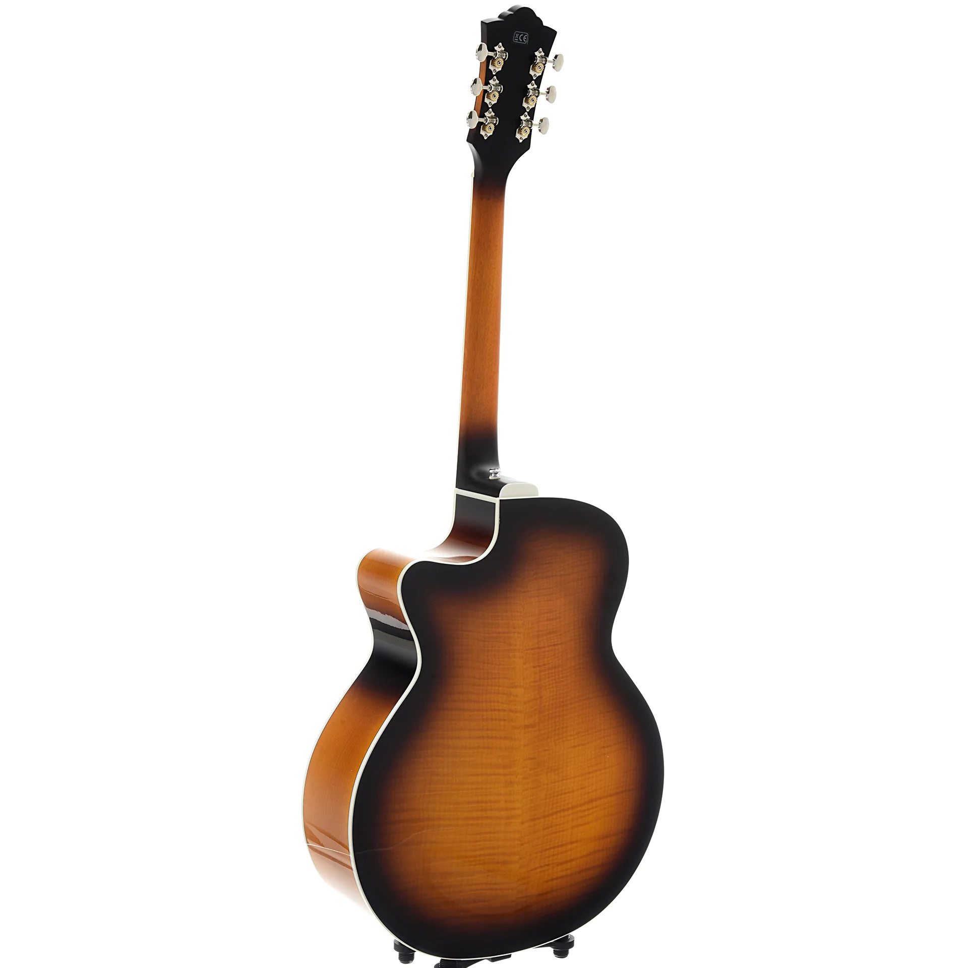Guild F-250CE Deluxe Maple F-Jumbo Acoustic-Electric Guitar - Image 12