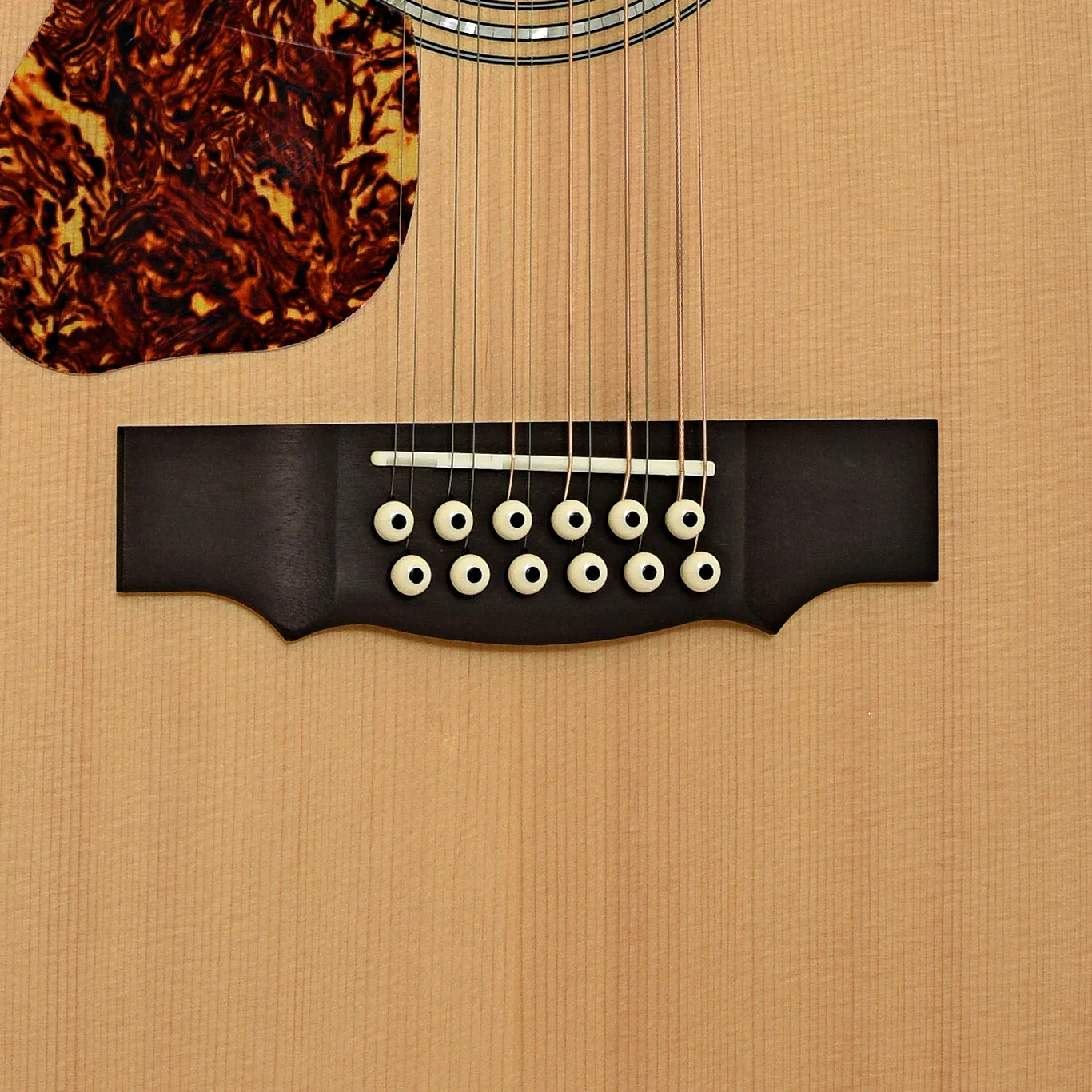 Guild F-2512E Maple LH Left-Handed 12-String Acoustic-Electric Guitar - Image 5