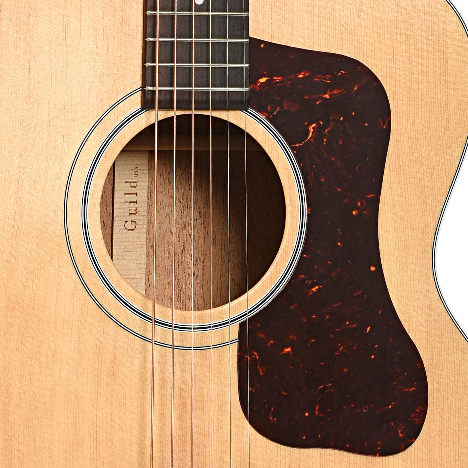 Guild F-40 Standard Jumbo Acoustic Guitar & Case - Image 6