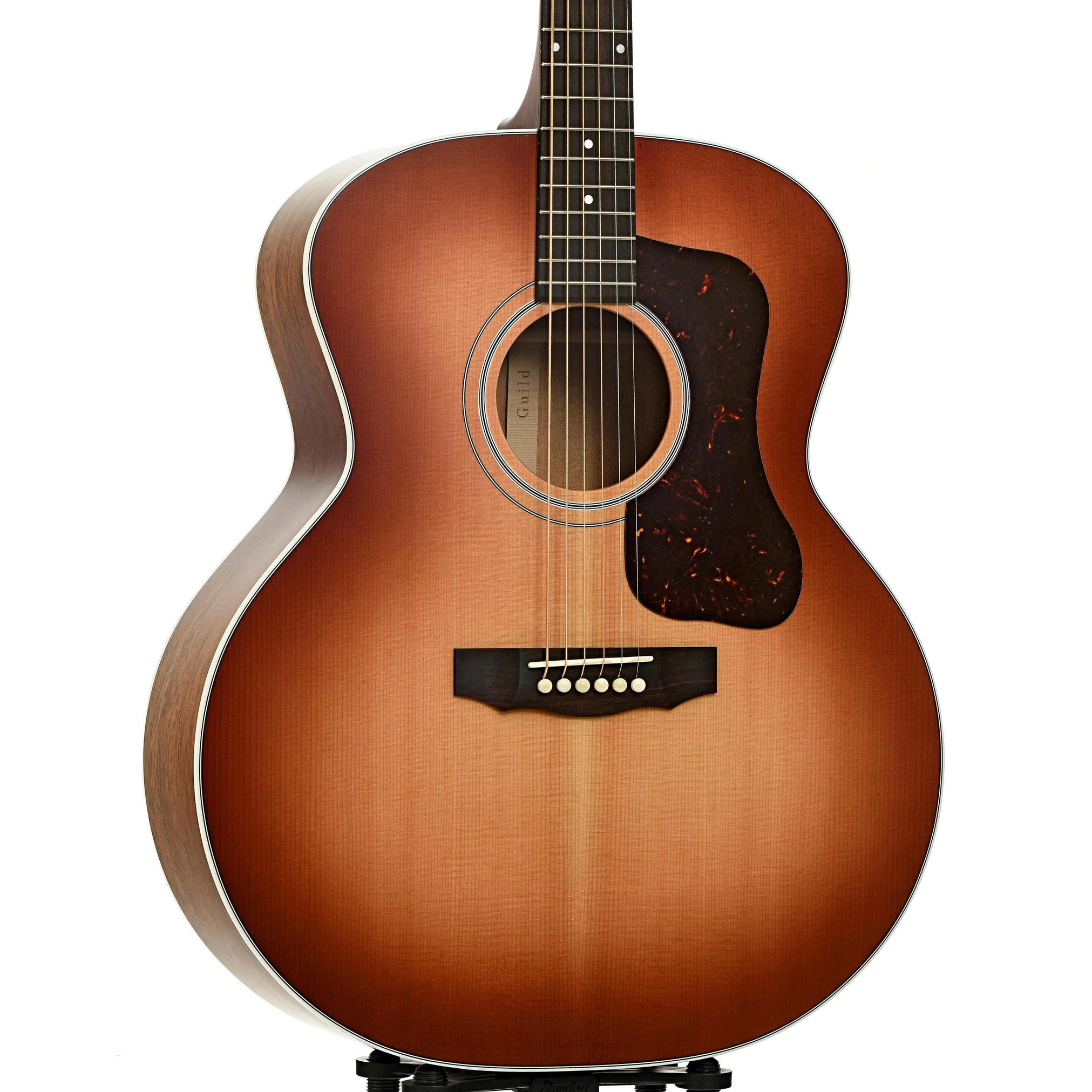 Guild F-40 Standard Jumbo Acoustic Guitar & Case, Pacific Sunset Burst - Image 4