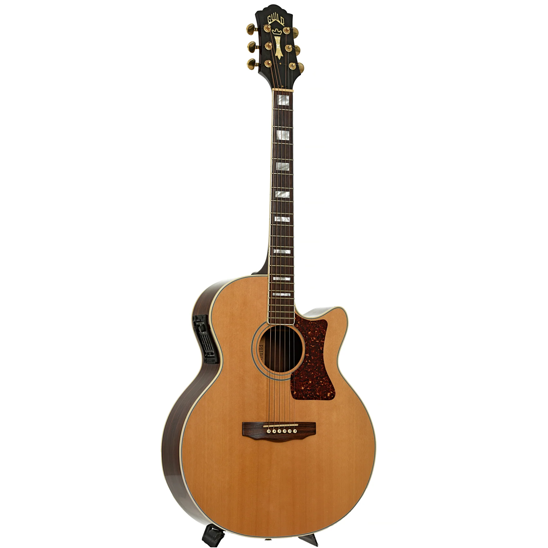 Guild F47RCE Acoustic-Electric Guitar (2007) - Image 3
