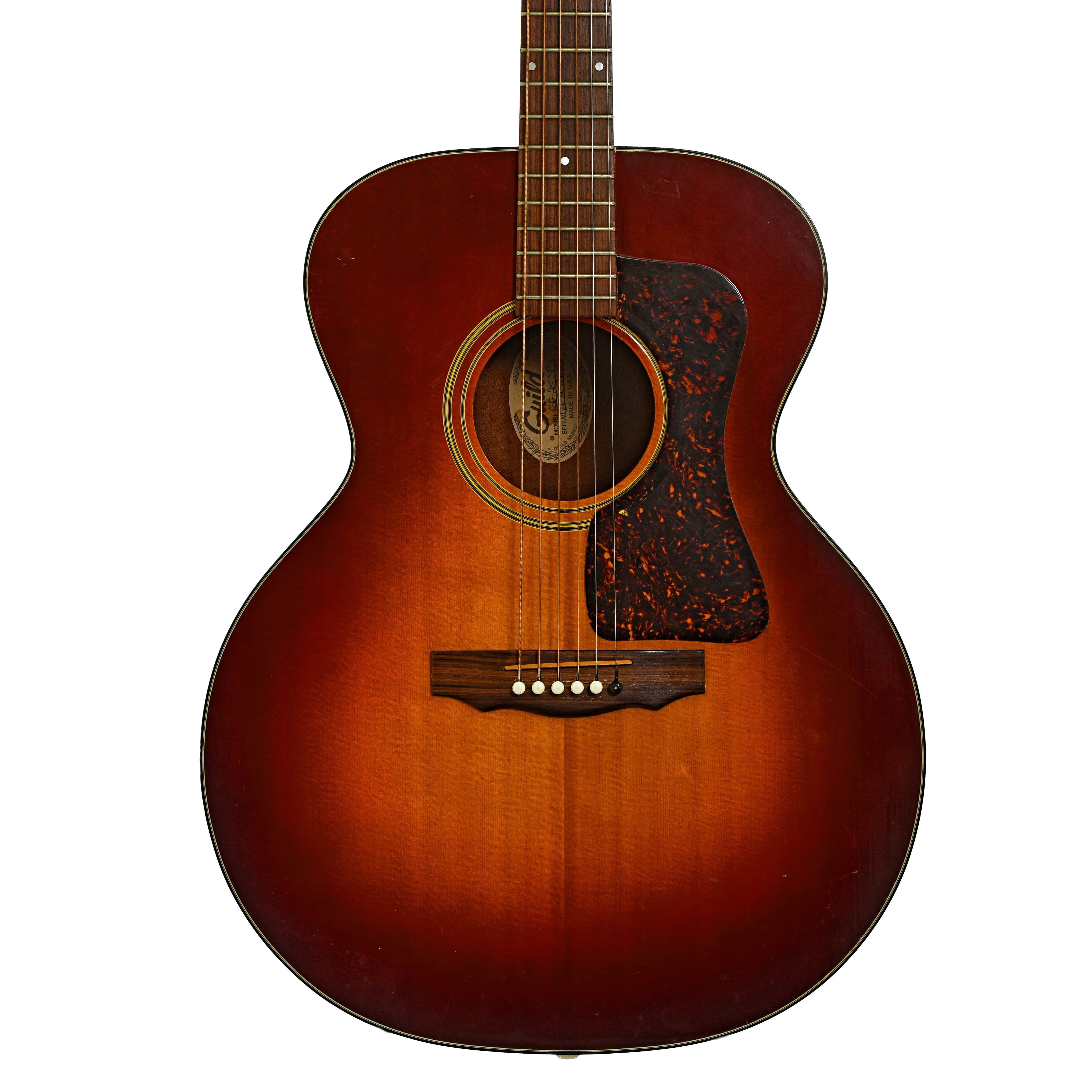 Guild GF-25 Sunburst Acoustic Guitar (1987) - Image 2