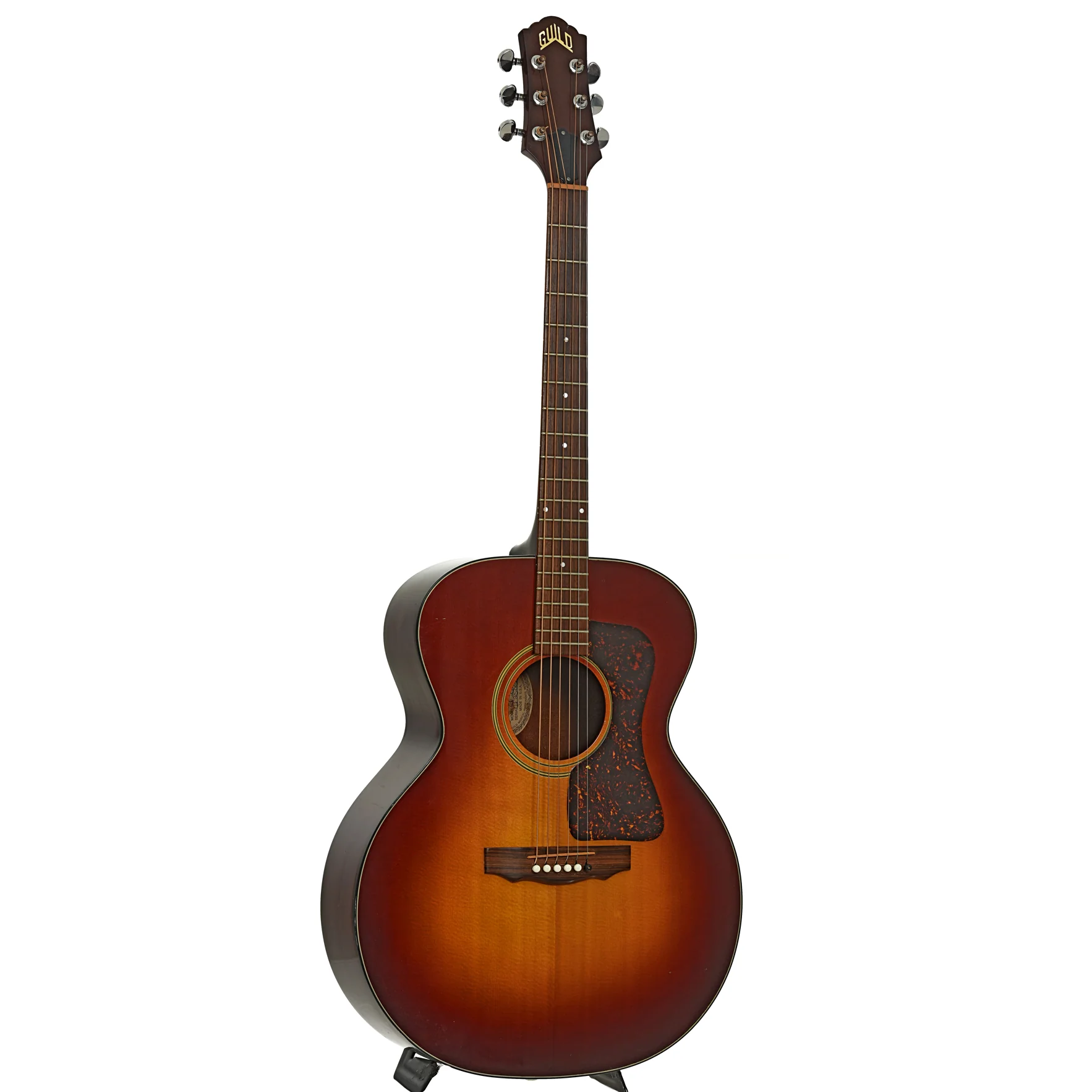 Guild GF-25 Sunburst Acoustic Guitar (1987) - Image 3