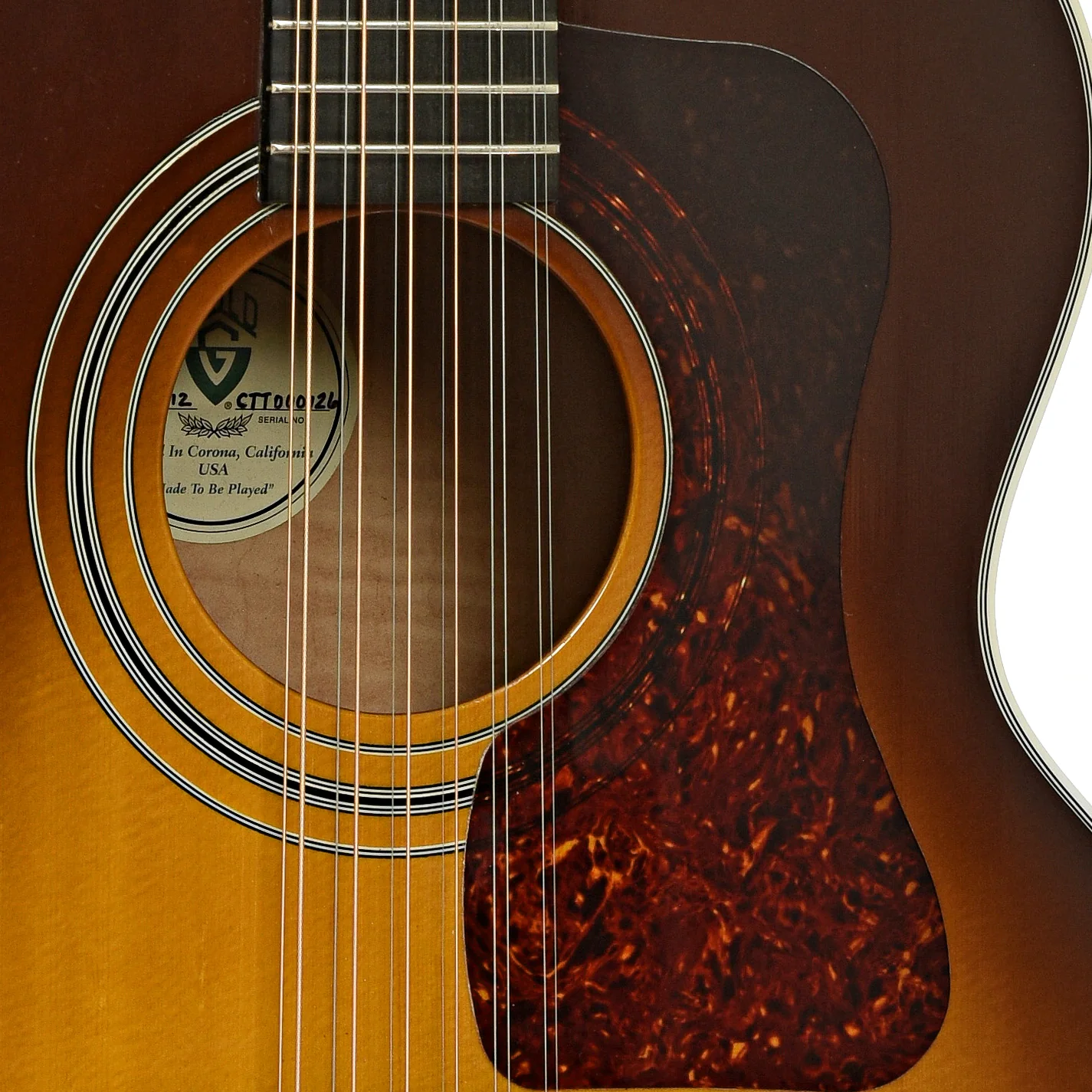 Guild JF30-12 12-String Acoustic Guitar (c.2002) - Image 6