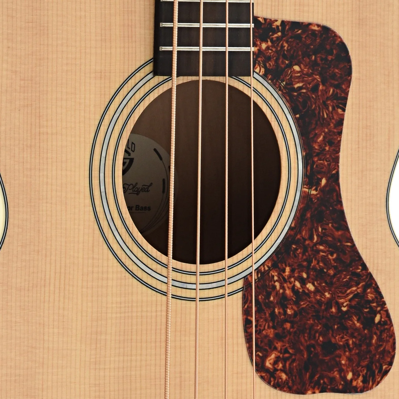 Guild Jumbo Junior Acoustic-Electric Bass Guitar - Image 7