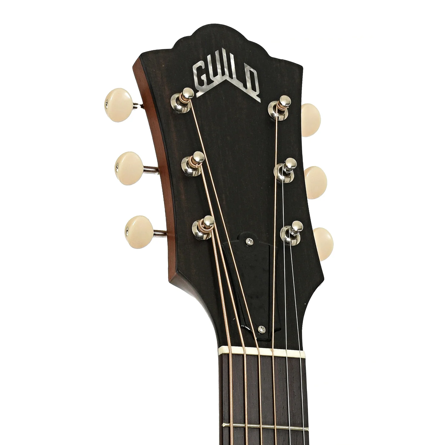 Guild M-20E Acoustic-Electric Guitar, Natural - Image 8