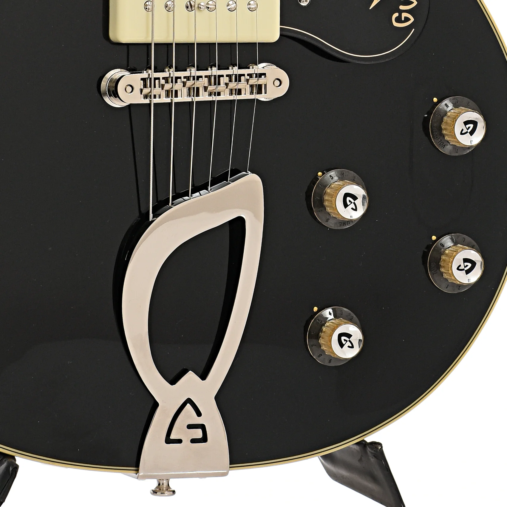 Guild Limited Edition M-75 Aristocrat Hollowbody Electric Guitar, Black - Image 7