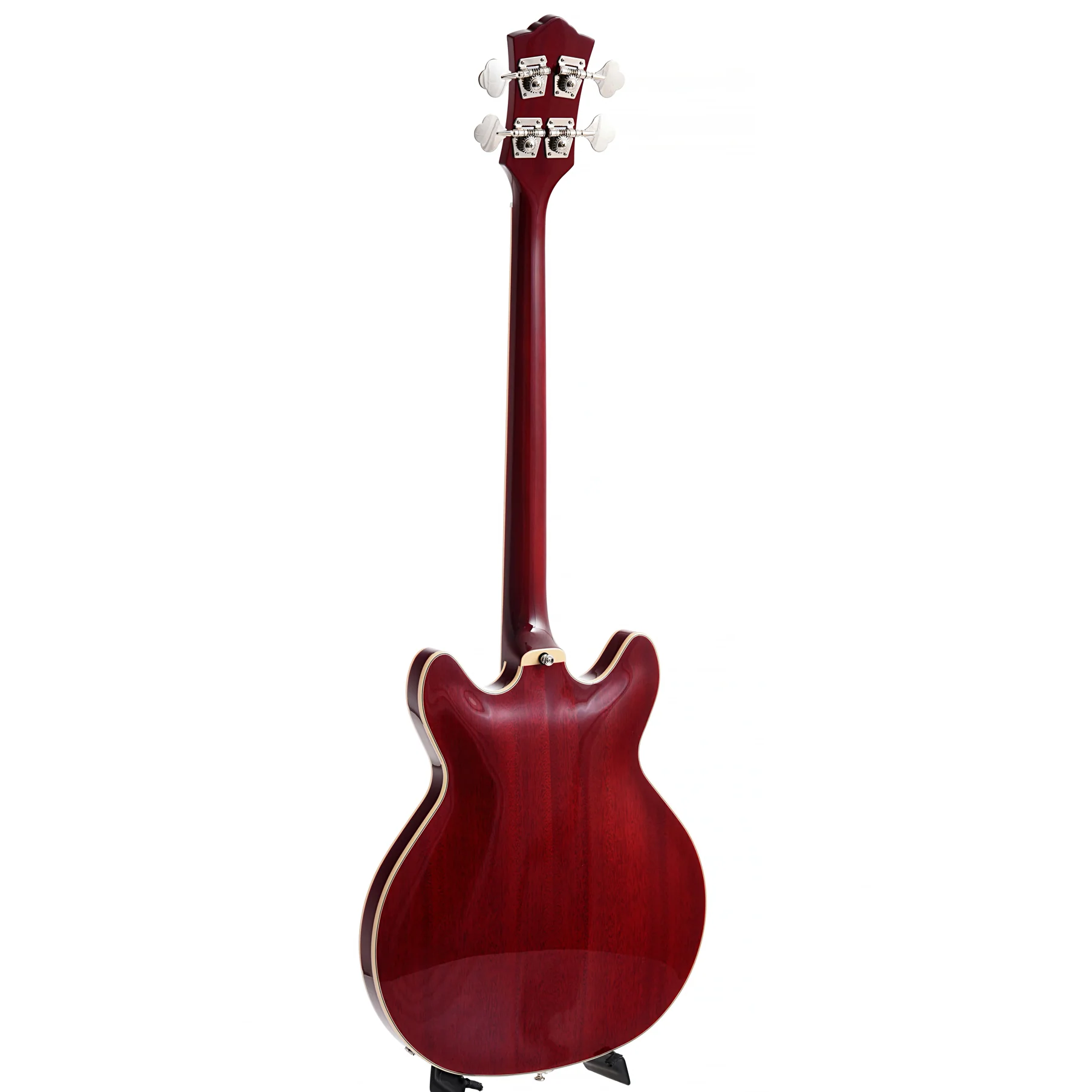 Guild Starfire 1 Electric Bass, Cherry Red - Image 13
