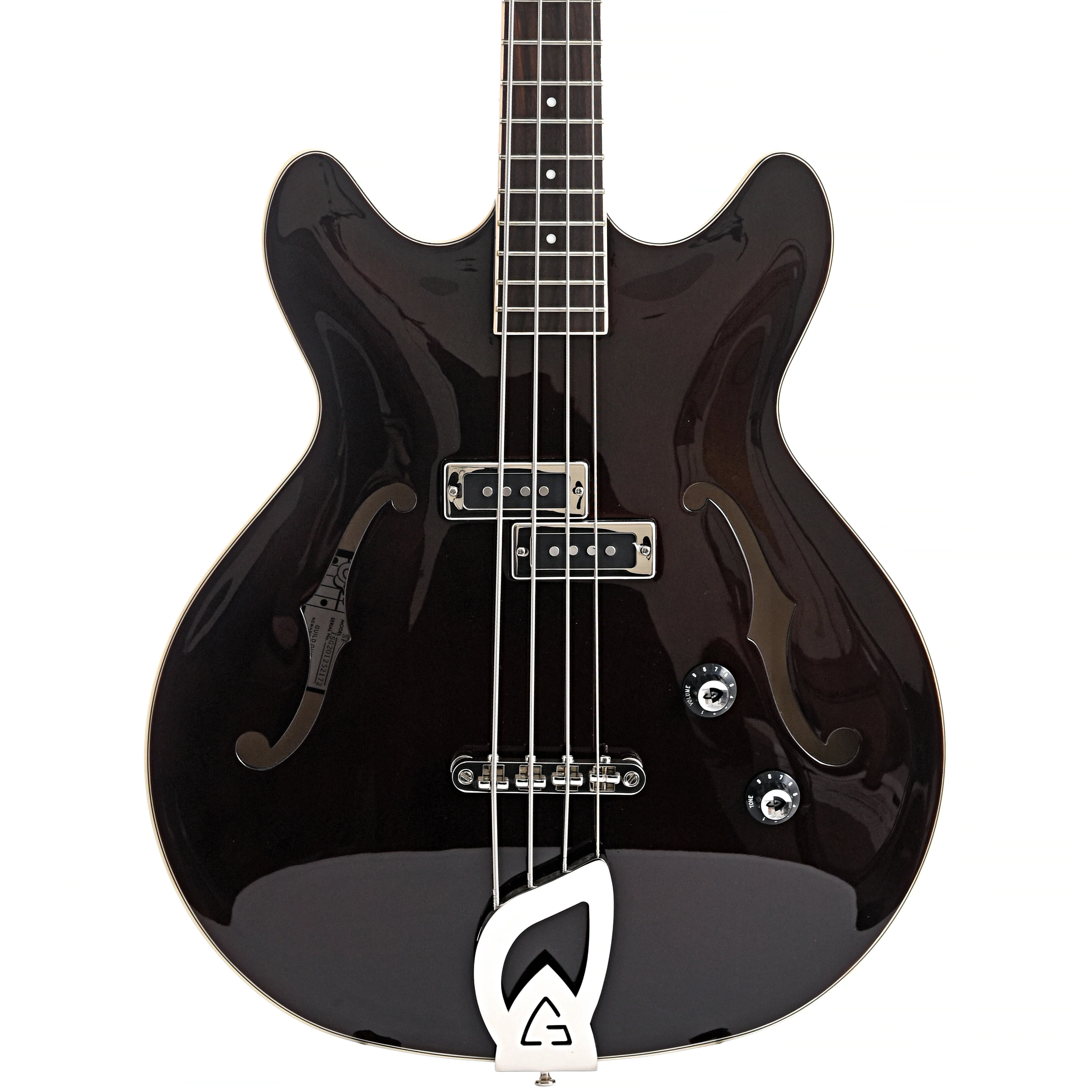 Guild Starfire 1 Electric Bass, Vintage Walnut - Image 2