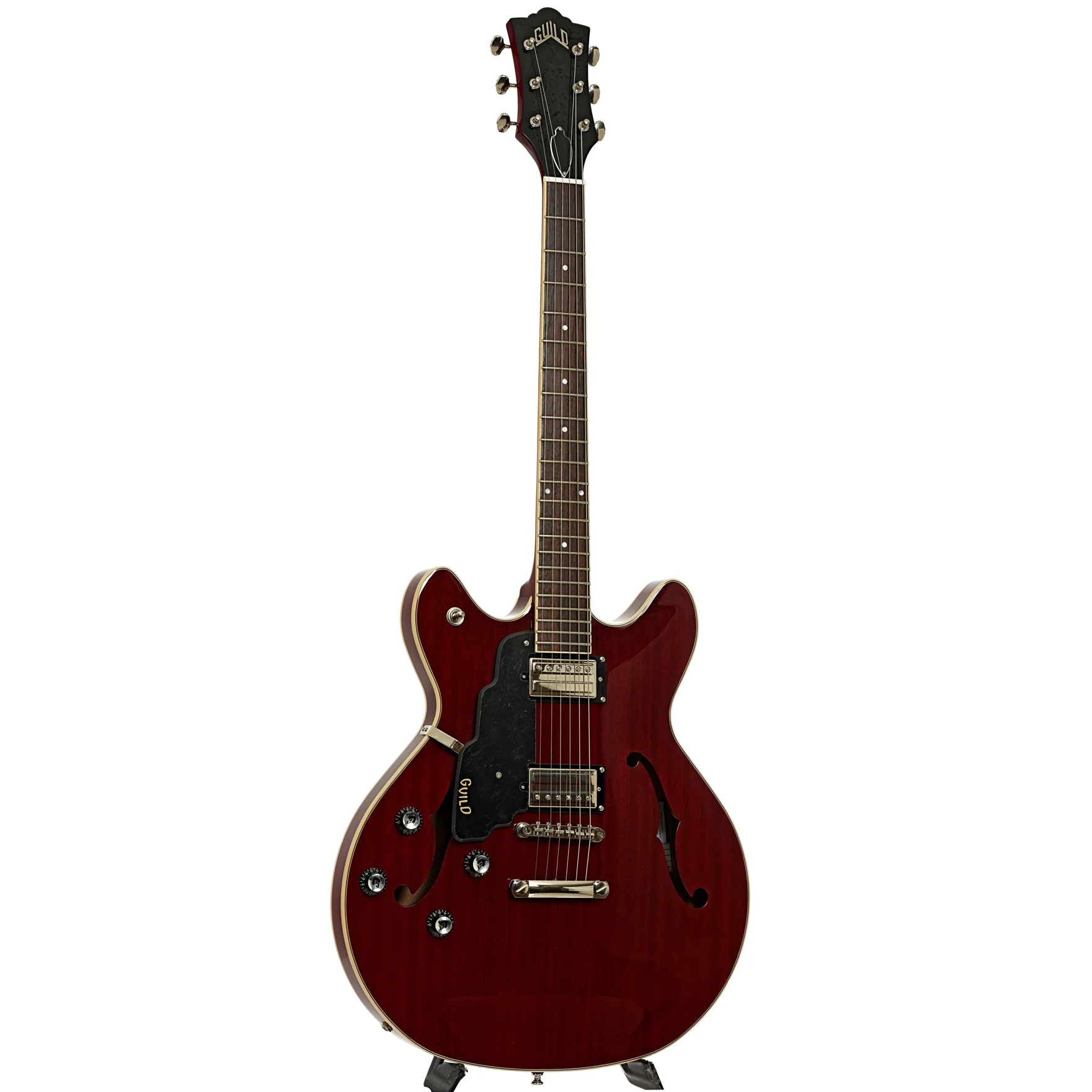 Guild Starfire I DC Left-Handed Semi-Hollow Body Electric Guitar - Image 3