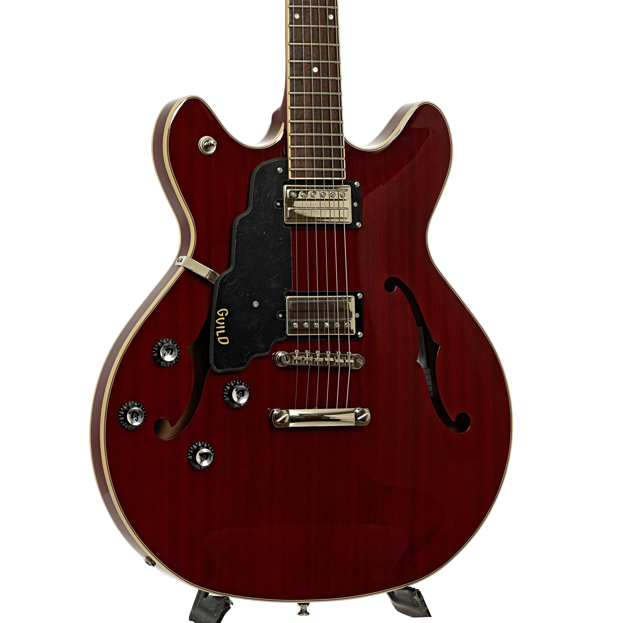 Guild Starfire I DC Left-Handed Semi-Hollow Body Electric Guitar - Image 4