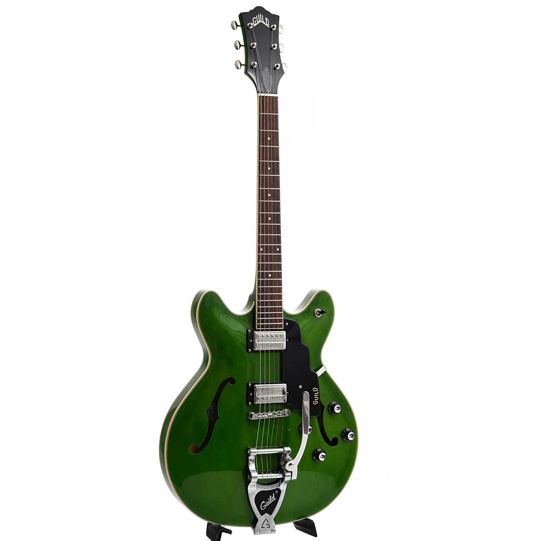 Guild Starfire I DC Semi-Hollow Body Electric Guitar, Emerald Green - Image 2