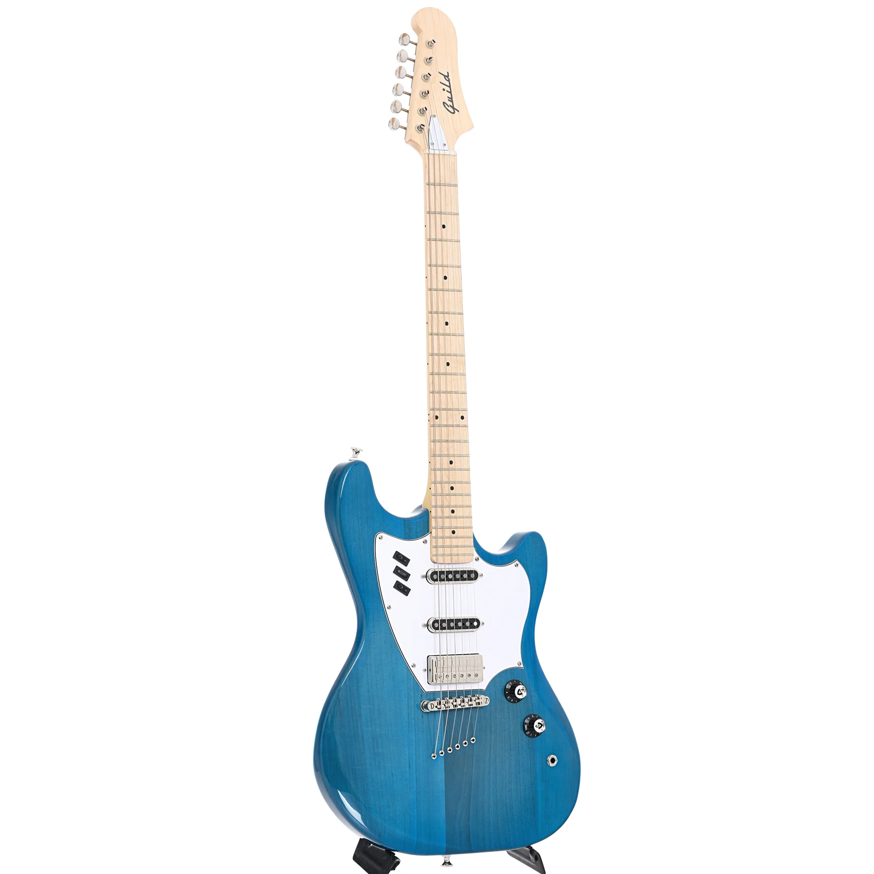 Guild Surfliner Electric Guitar, Catalina Blue - Image 12