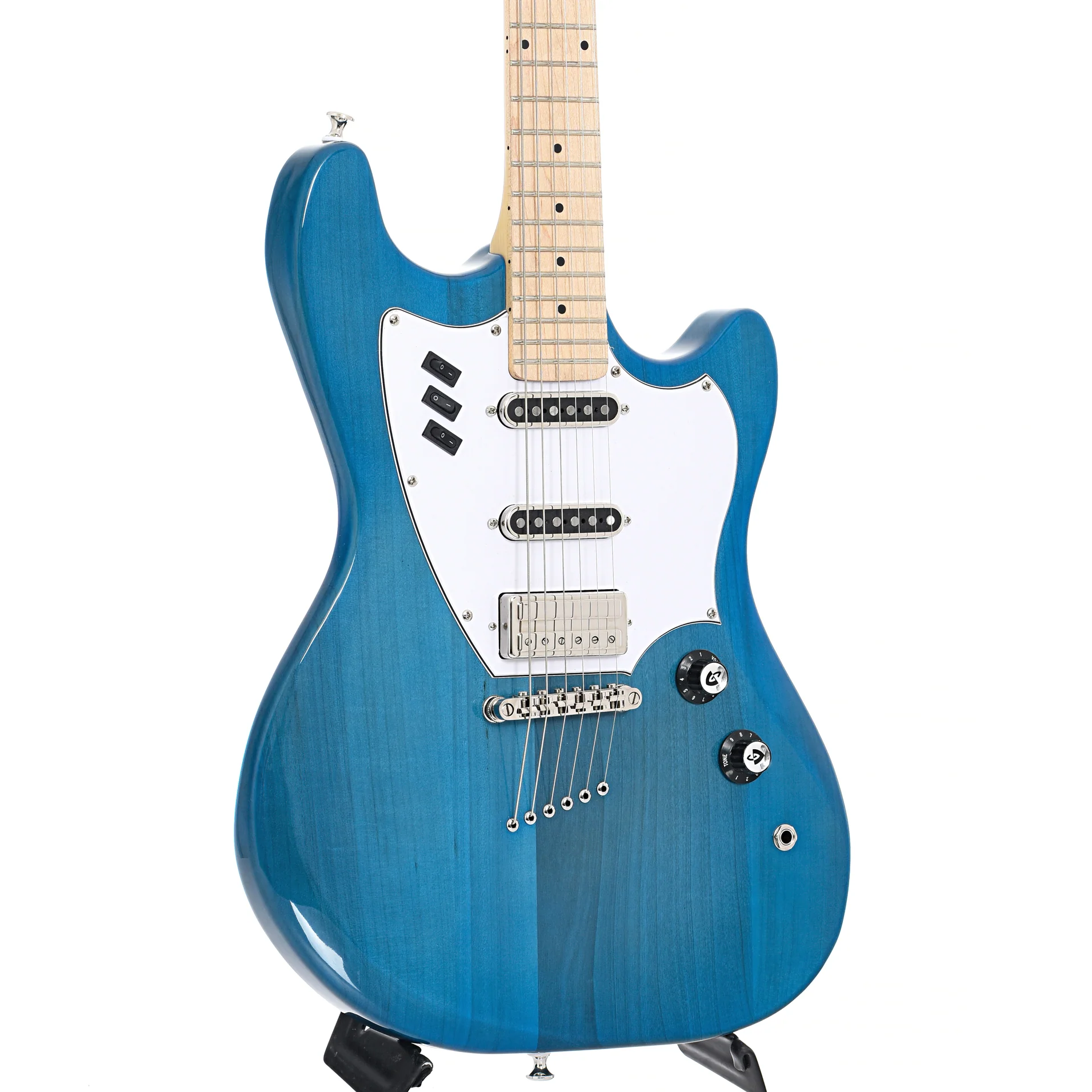 Guild Surfliner Electric Guitar, Catalina Blue - Image 4