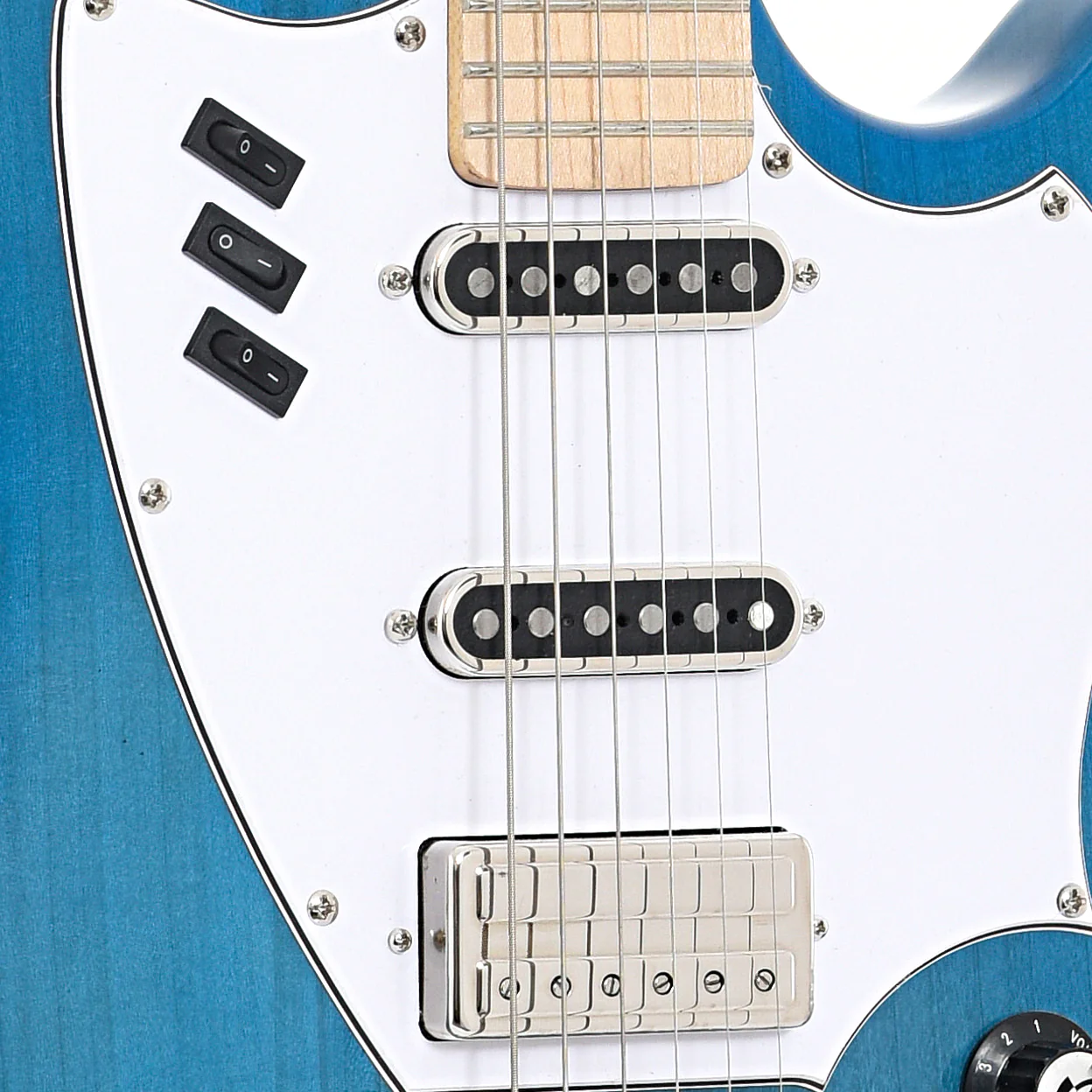 Guild Surfliner Electric Guitar, Catalina Blue - Image 6