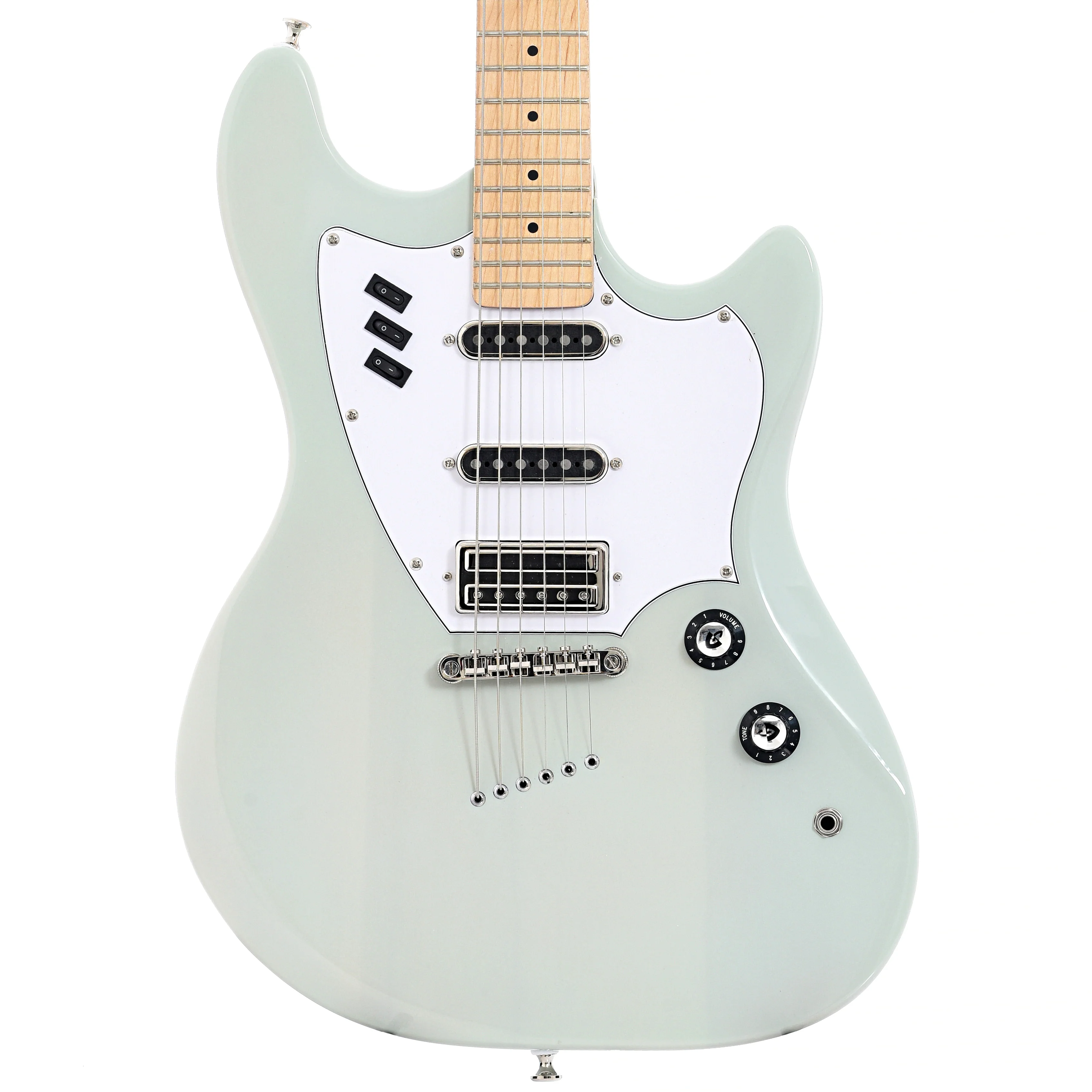 Guild Surfliner Electric Guitar, White Sage - Image 3