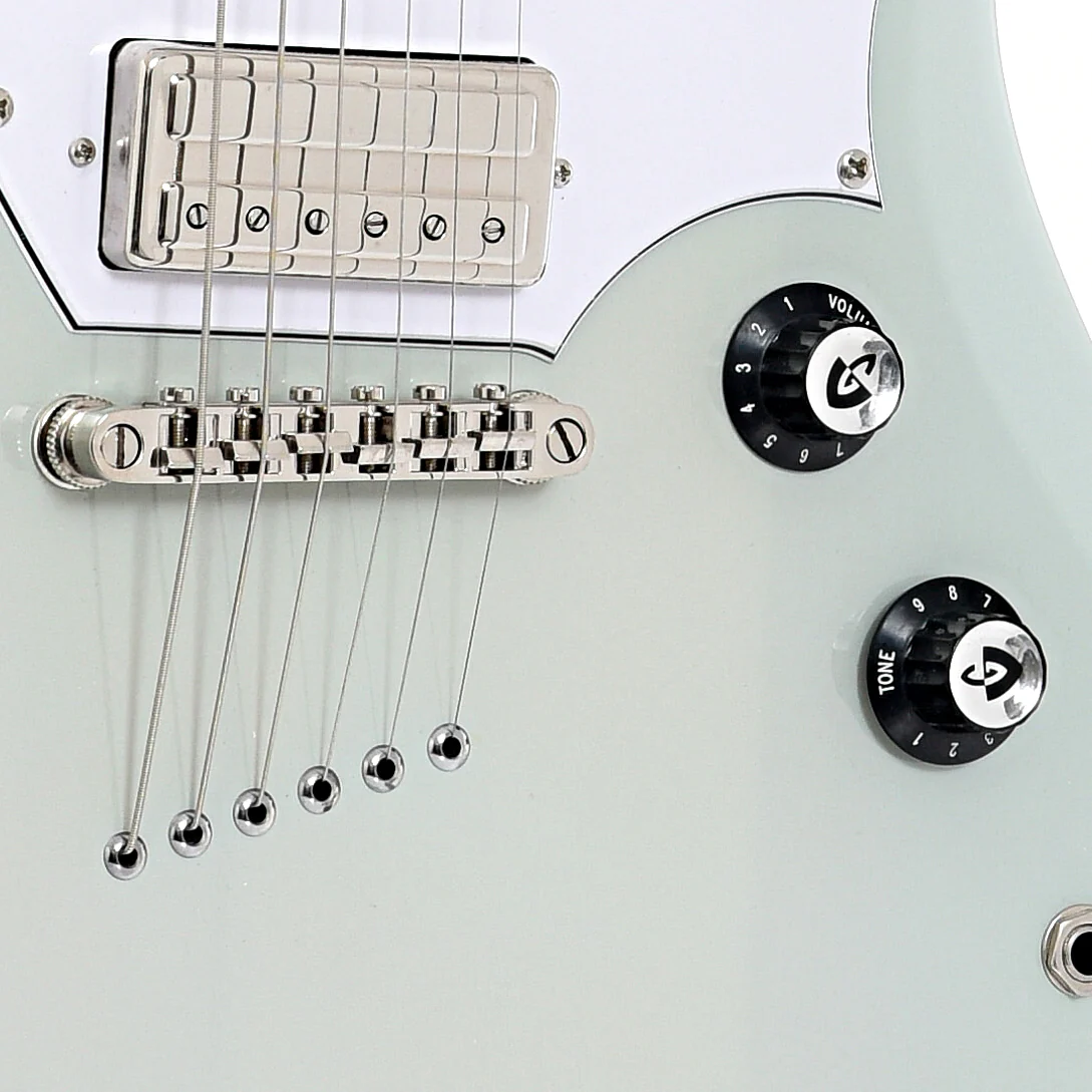 Guild Surfliner Electric Guitar, White Sage - Image 6