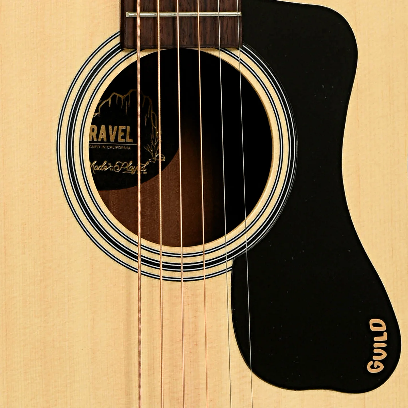 Guild Travel Spruce Acoustic Guitar & Gigbag - Image 6